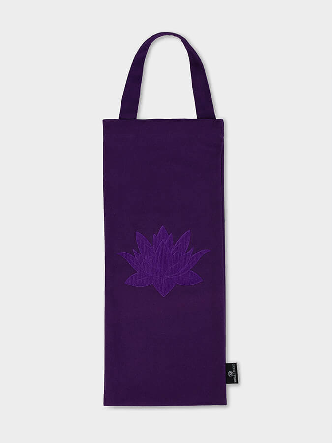 GOTS Certified Organic Cotton Yoga Sandbag Cover - Eco-Friendly & Breathable for Hot Yoga, Meditation & Home Workouts