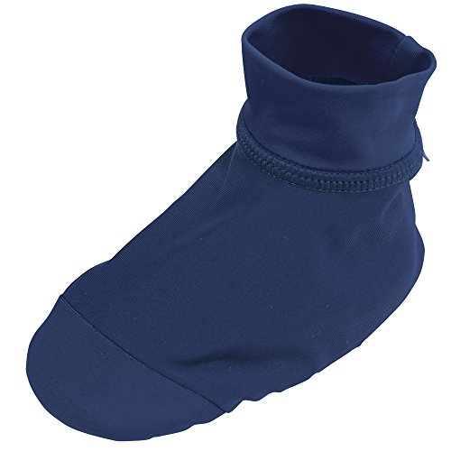 Sun Smarties Toddler UPF 50 Non-Skid Sand & Water Socks - Medium Navy - Perfect for Pool, Beach, and Outdoor Play