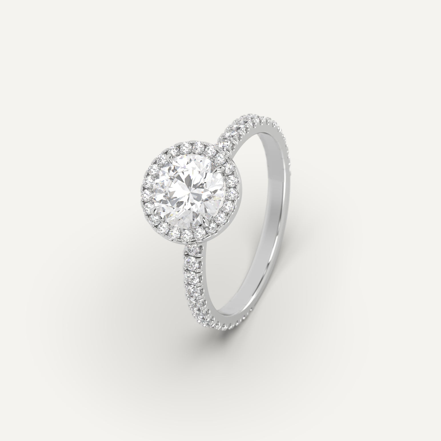 1 Carat Round Cut Diamond Ring for Women - Elegant Solitaire Engagement Wedding Band - Perfect for Proposals, Anniversaries & Special Occasions