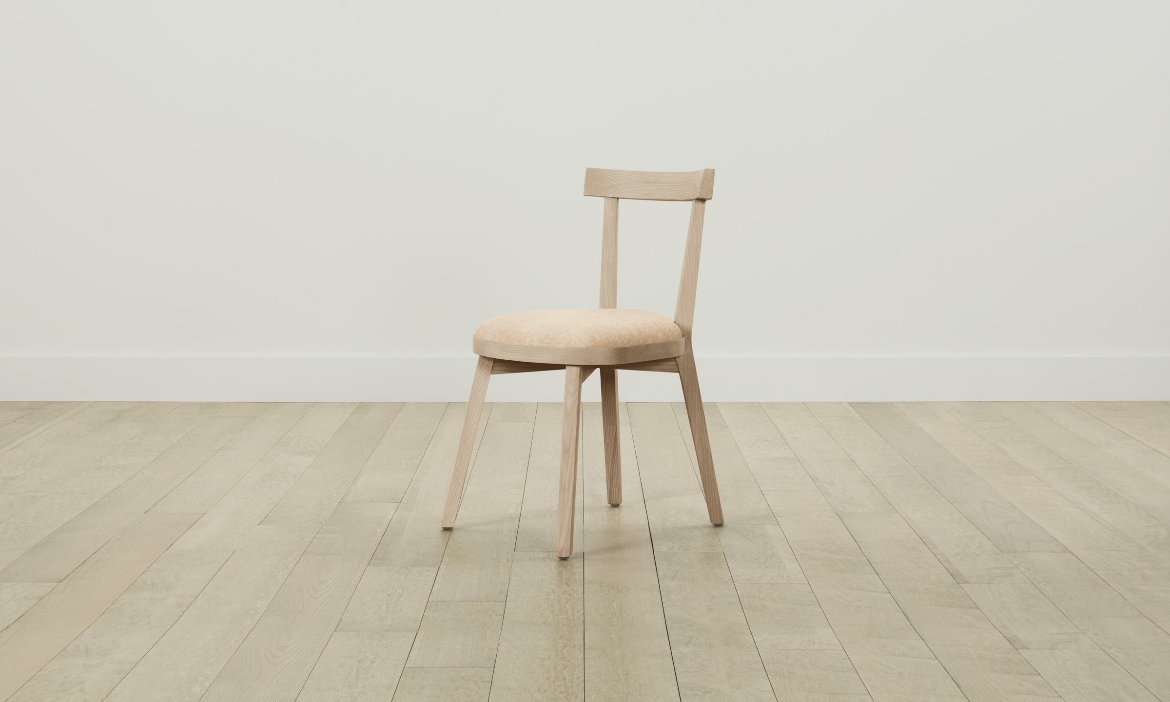 Allen Dining Chair - Performance Velvet Upholstered Accent Chair with Solid Wood Legs | Comfortable Modern Seating for Dining Room, Kitchen, or Home Office