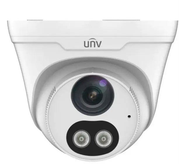 Uniview IPC3612SR3 ADF40KMC DL 4.0mm 2MP Outdoor IR Dome Security Camera with 4mm Lens - Weatherproof Surveillance for Home, Business & Parking Lot Monitoring
