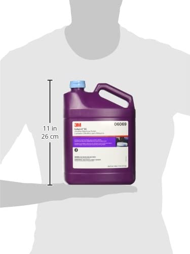 3M Perfect-It EX Ultrafine Machine Polish 06069 - 1 Gallon Professional Car Detailing Compound for Paint Correction & Scratch Removal - Perfect for Auto Body Shops, Car Enthusiasts & DIY Detailing Projects