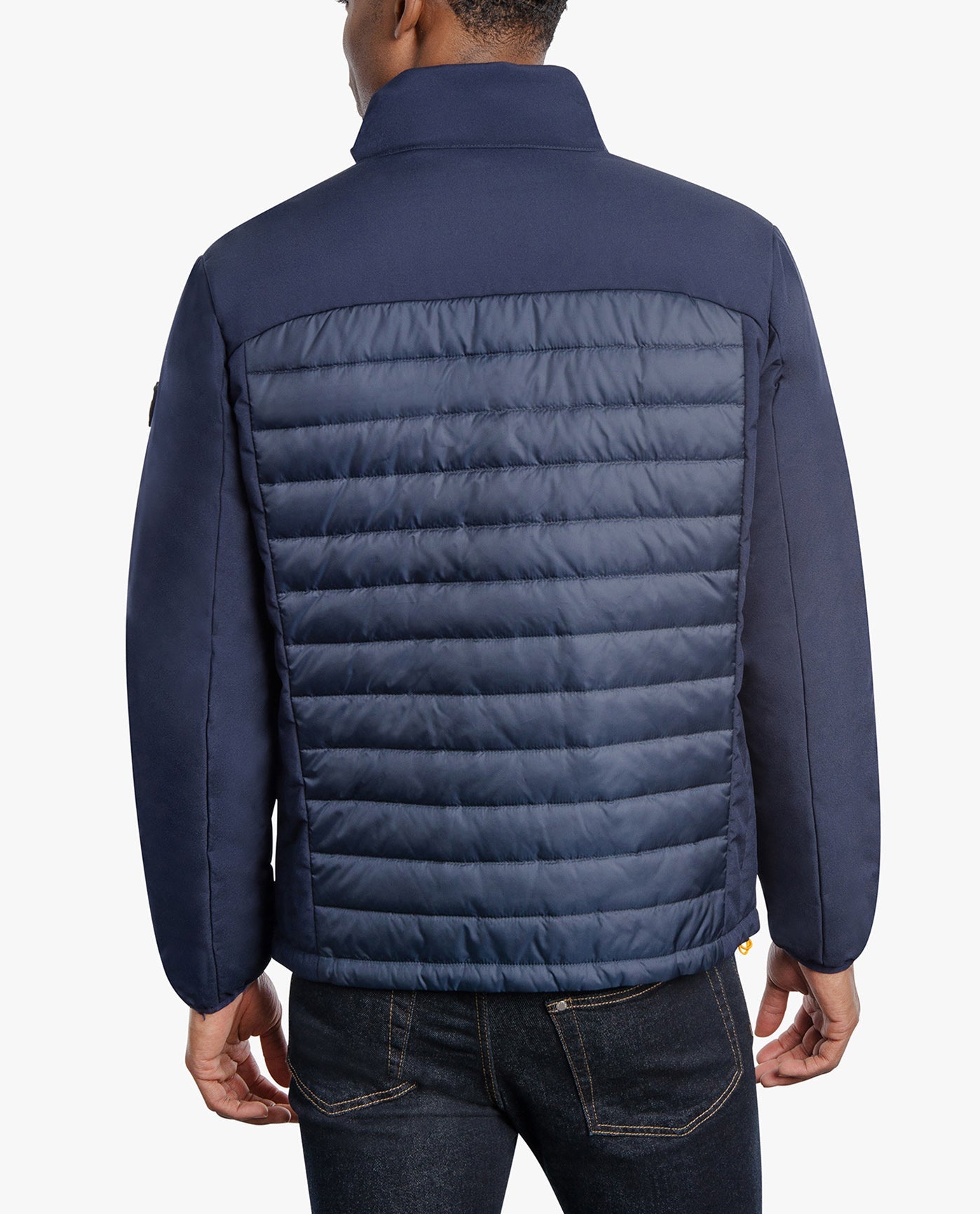RIDGEWOOD Mix Media Midweight Jacket for Men & Women - Lightweight Water-Resistant Outdoor Windbreaker for Hiking, Travel & Casual Wear