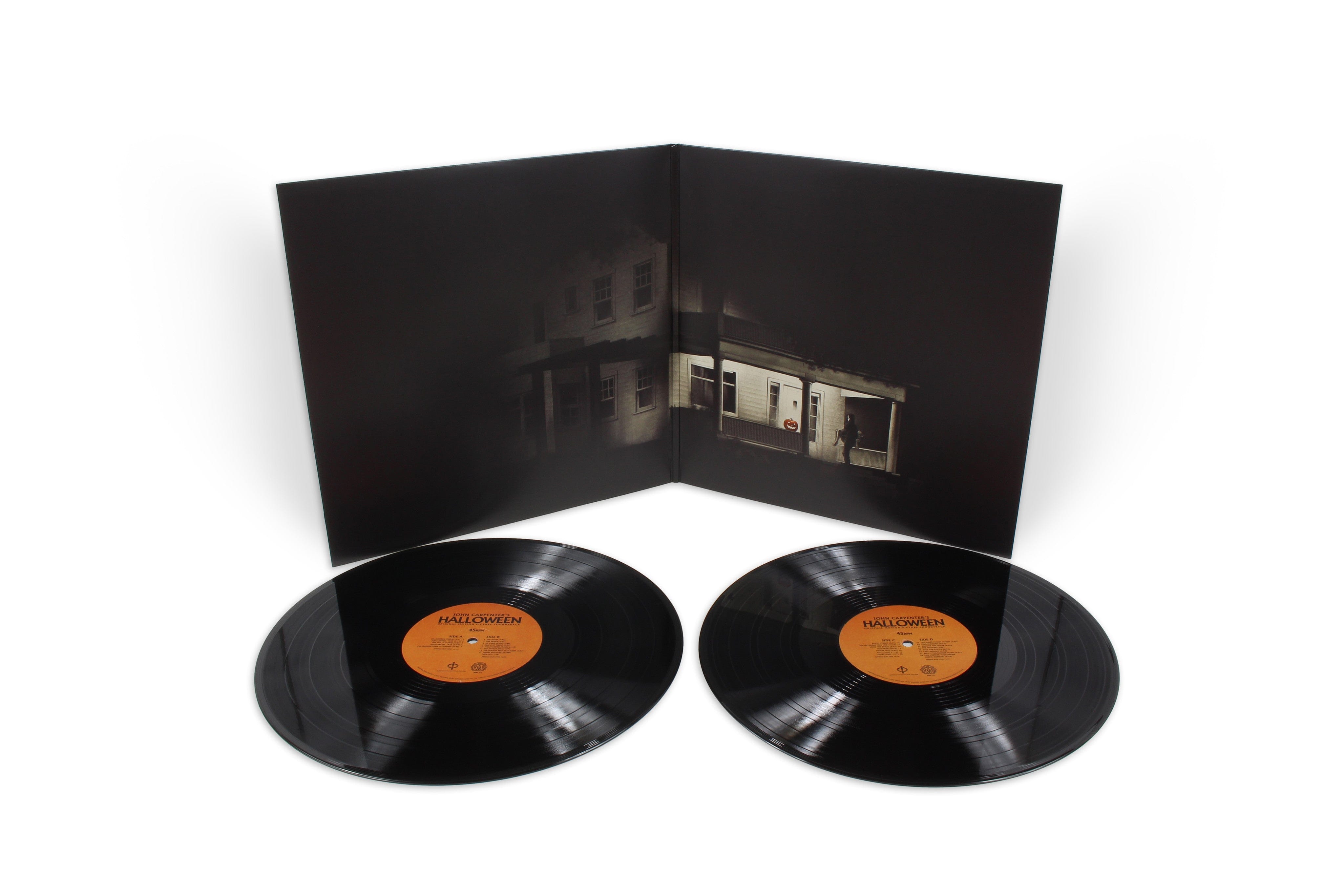 Halloween Original Motion Picture Soundtrack 2XLP Vinyl Record - Horror Movie Music for Halloween Parties & Film Collectors