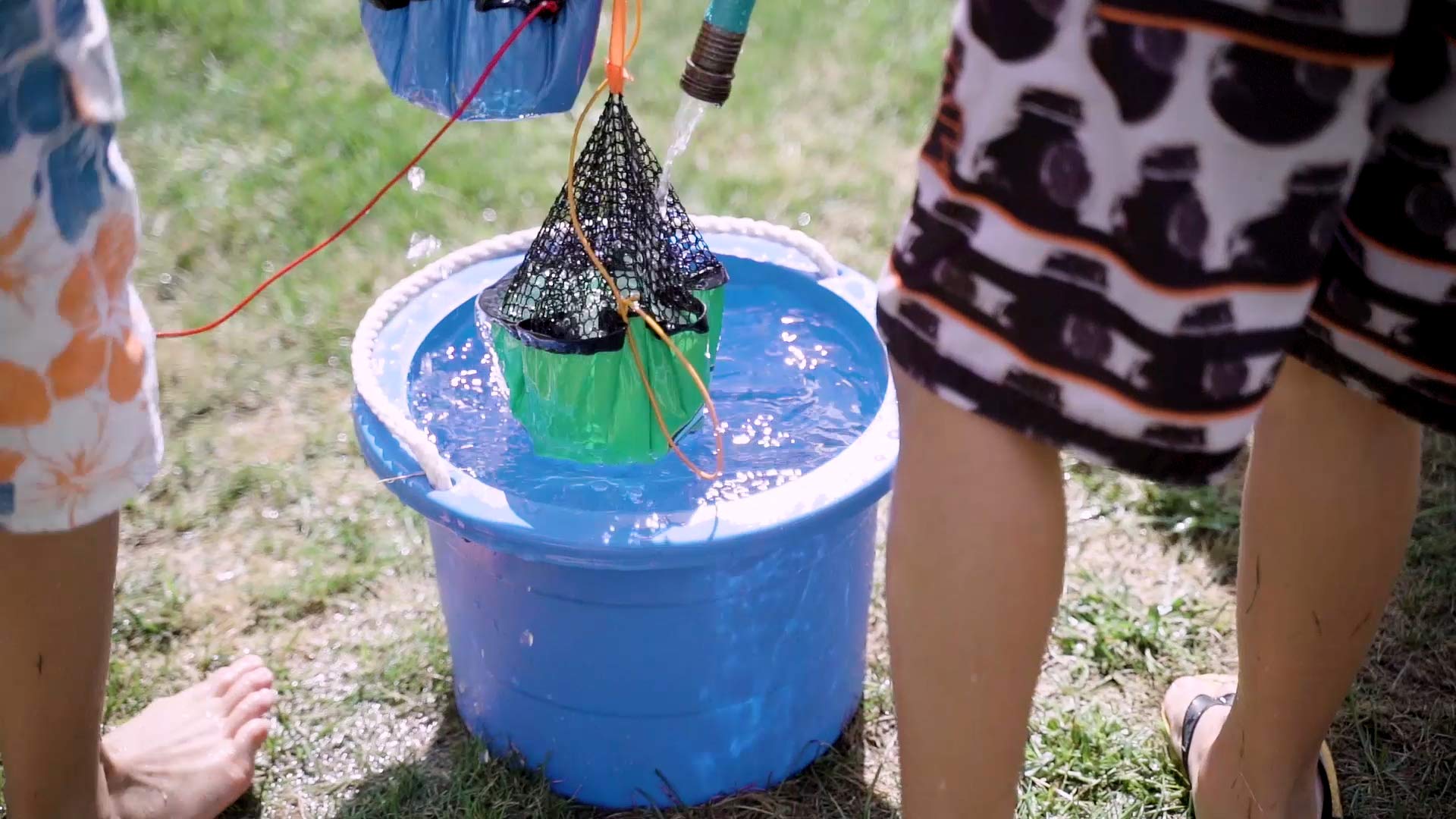 Eco-Friendly Water Splash Chutes for Kids - Reusable Outdoor Water Balloon Launcher Alternative - 8