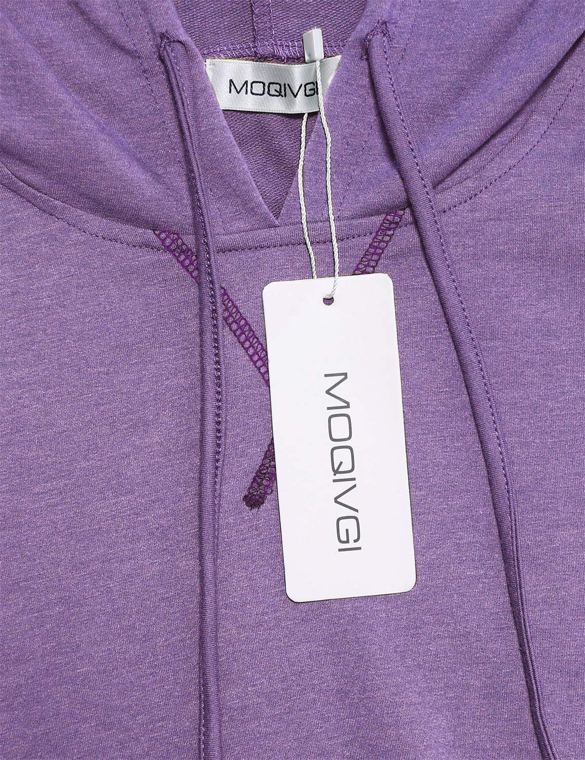 MOQIVGI Women's Lightweight Long Sleeve Hooded Top - Breathable Activewear for Running, Yoga & Workouts - Perfect for Gym, Outdoor Sports & Casual Wear