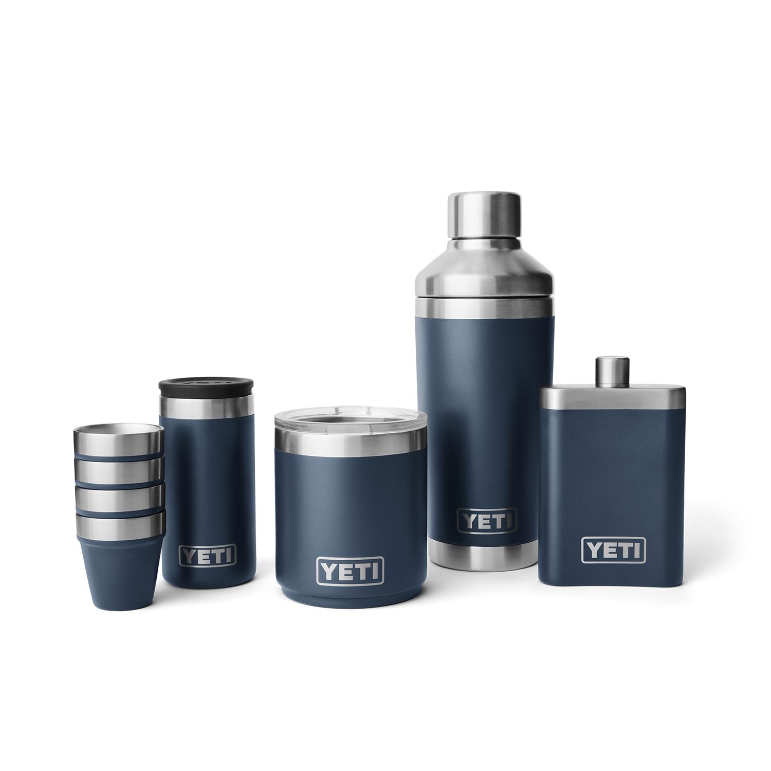 YETI 7 oz Stainless Steel Flask with Leak-Proof Funnel - Perfect for Whiskey, Bourbon & Outdoor Adventures | Camping, Hiking & Travel Essential