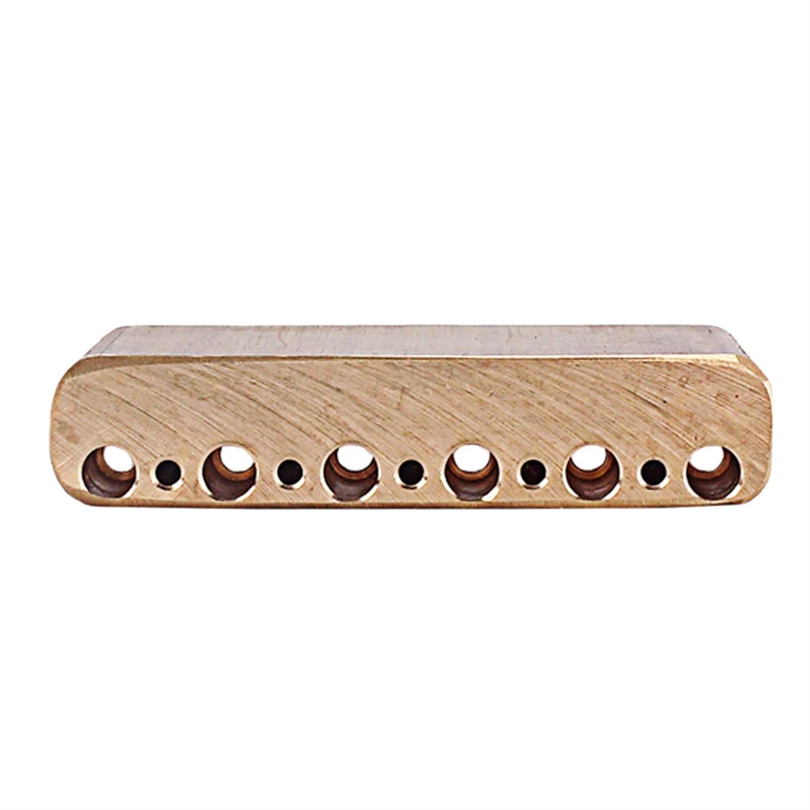 Premium Brass Guitar Bridge System Set - High-Quality Tremolo Block & Base for Stratocaster Electric Guitar | Perfect for DIY Repairs & Upgrades | Ideal for Professional Musicians & Home Studios