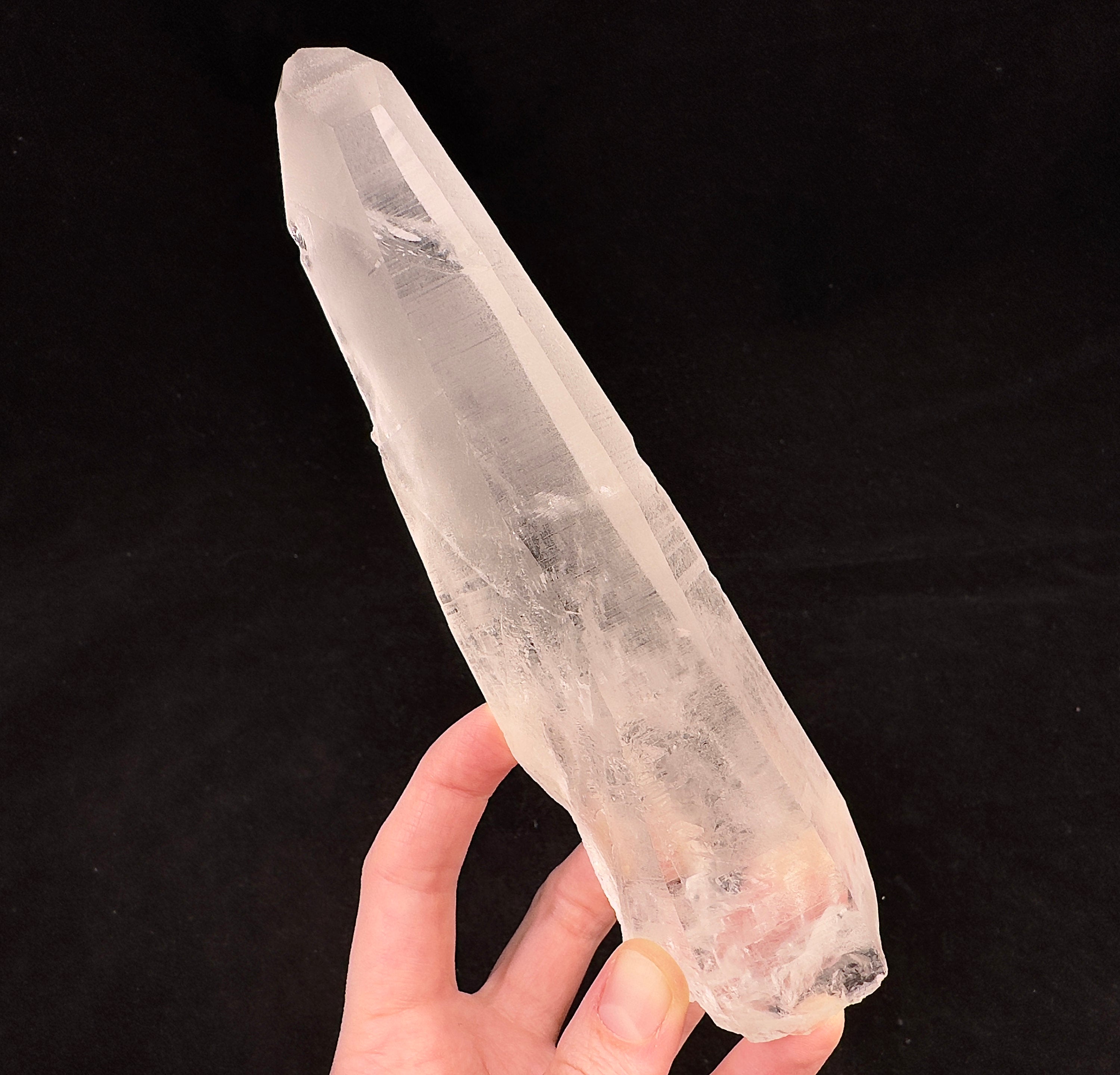 LEMURIAN QUARTZ Crystal Point - Natural Raw Rocks & Minerals for Home Decor, Healing, Meditation & Unique Gifts | Perfect for Crystal Collections, Spiritual Practices & Interior Design