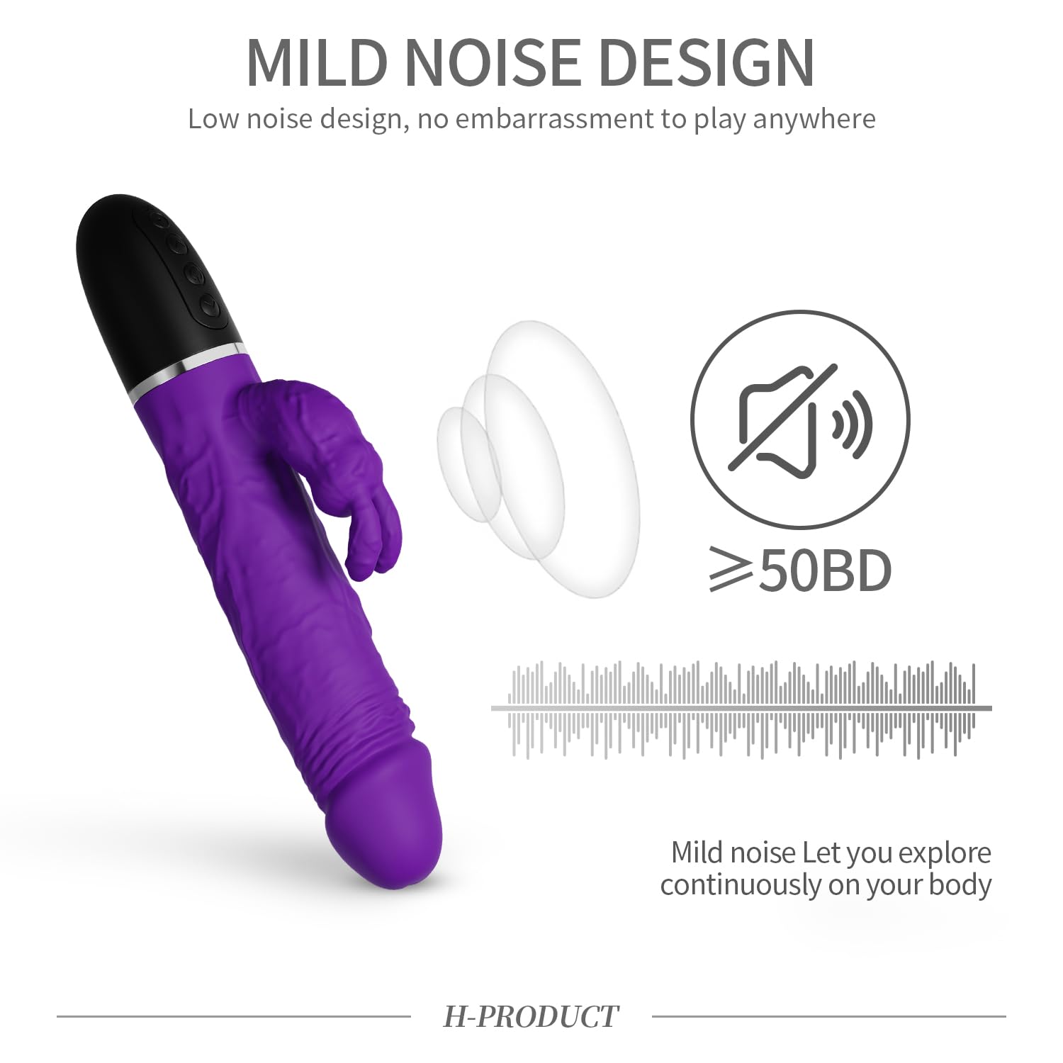 Premium G Spot Vibrator for Women - 10 Powerful Vibration Modes, Quiet & Portable Adult Sex Toy - Clitoral & Anal Stimulation Massager for Couples - Perfect for Solo Play, Foreplay & Spicing Up Relationships