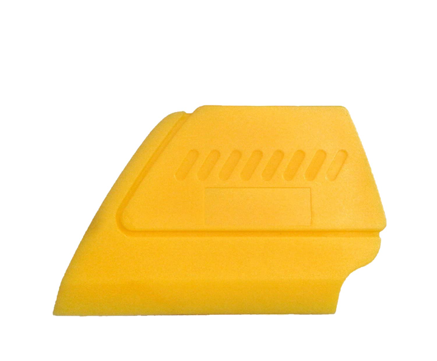 VViViD Yellow Fine-Edge Detailer Tool for Vinyl Wraps & Decals - 2 Inch Mini Squeegee Applicator with Contour Sealer (Single) - Perfect for Car Wrapping, DIY Decals & Graphic Installation