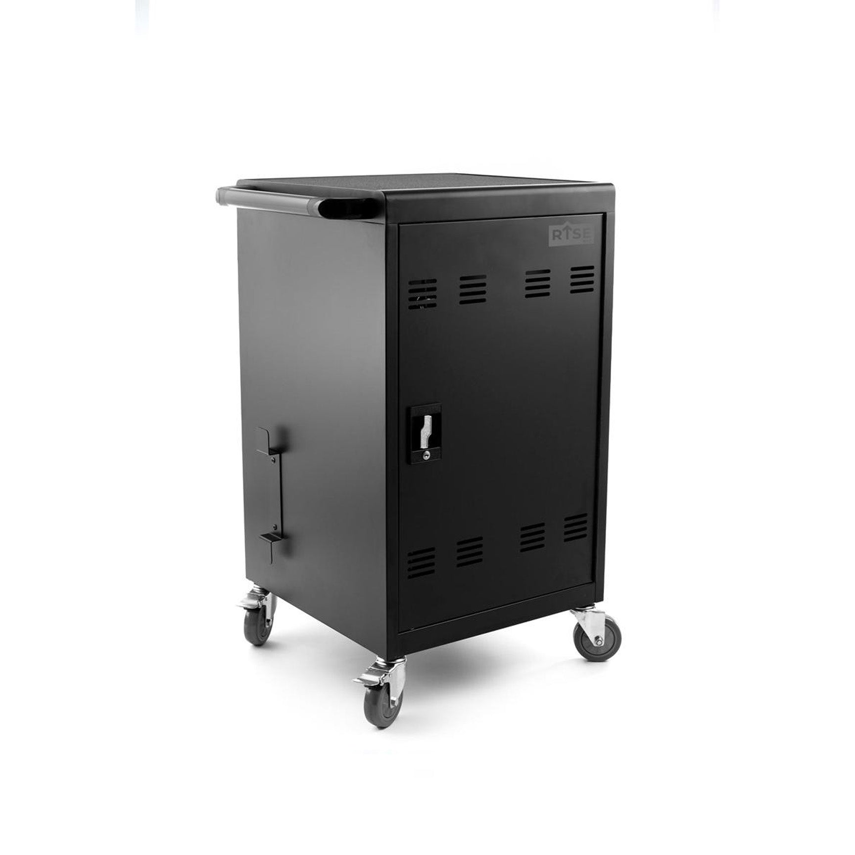 Rise K12 B30 30-Unit Charging Cart for Chromebooks & Tablets - School Classroom & Office Device Storage & Charging Station