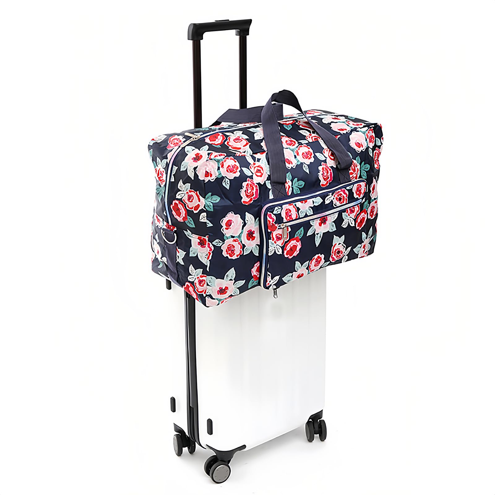 Large Durable Travel Bag for Women & Men - Spacious Carry-On Luggage for Airplane, Weekend Trips & Gym - Water-Resistant & Lightweight
