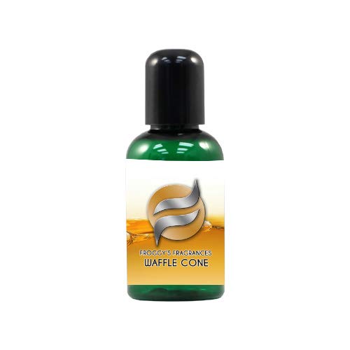 Oil-Based Scent Refill for Scent Distribution Cups - 2 oz Waffle Cone Fragrance - Perfect for Home, Office & Car Air Fresheners