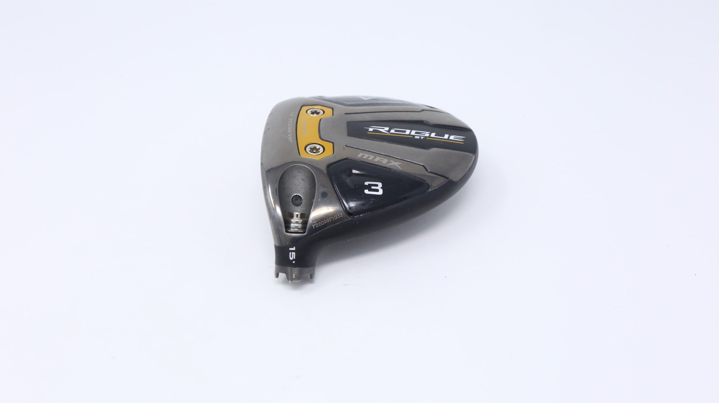Used Callaway Rogue ST MAX Fairway Wood Golf Club - Left Handed 15° Loft Head Only | Perfect for Left-Handed Golfers Seeking Distance & Forgiveness on the Fairway