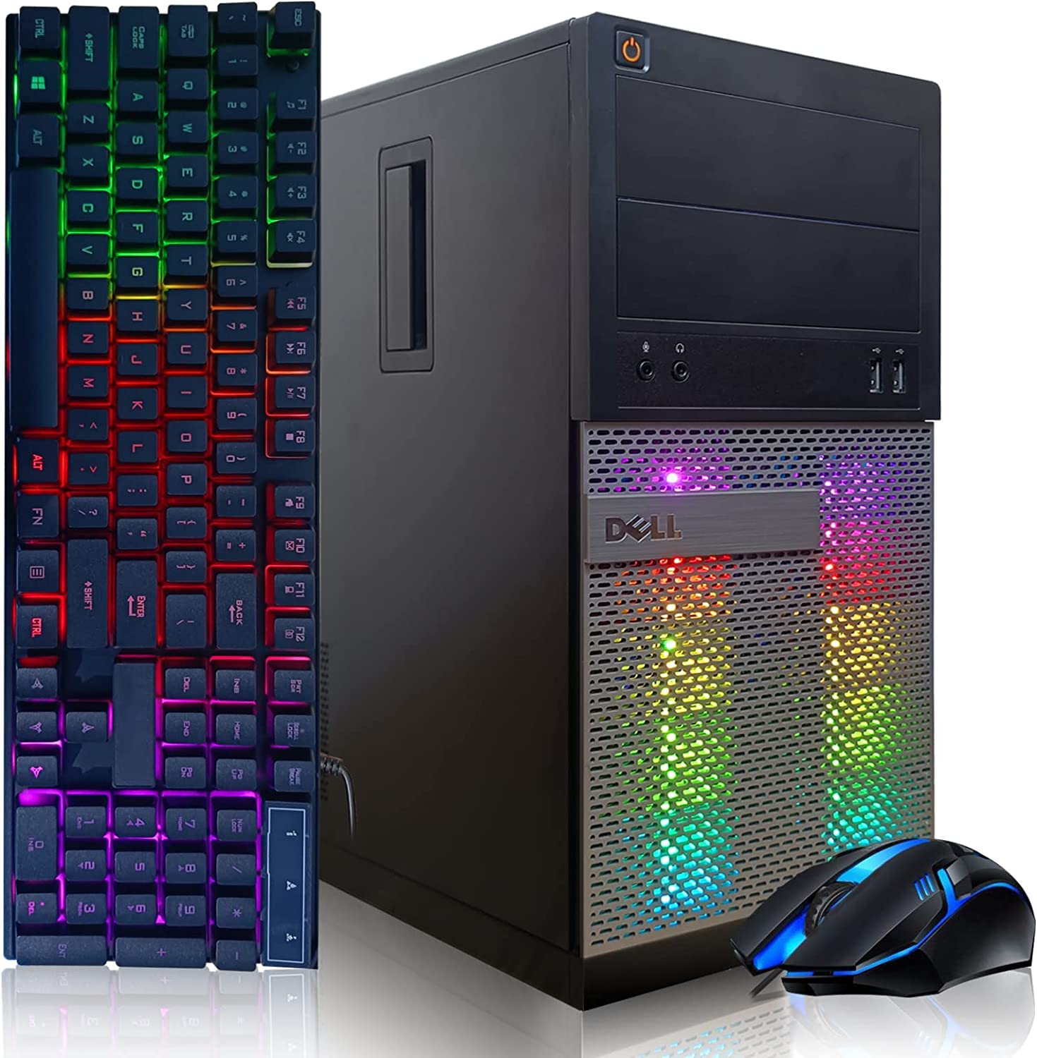 Dell RGB Gaming PC - Intel i5, GTX 1650, 16GB RAM for Esports & Streaming