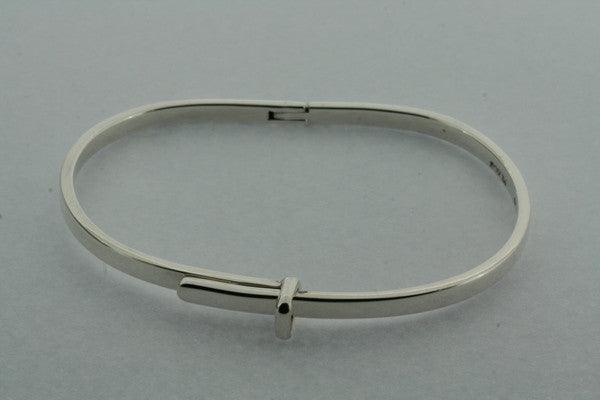 Buckless Bangle Sterling Silver Bracelet for Women - Elegant Minimalist Jewelry for Everyday Wear & Special Occasions