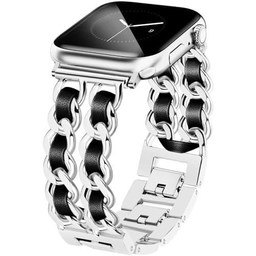 C8 Silver&leather