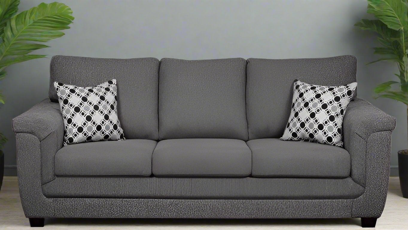 Rancho Fabric Living Room Set - 3-Piece Sofa & Loveseat with Soft Upholstery for Cozy Home Decor | Perfect for Family Gatherings & Movie Nights