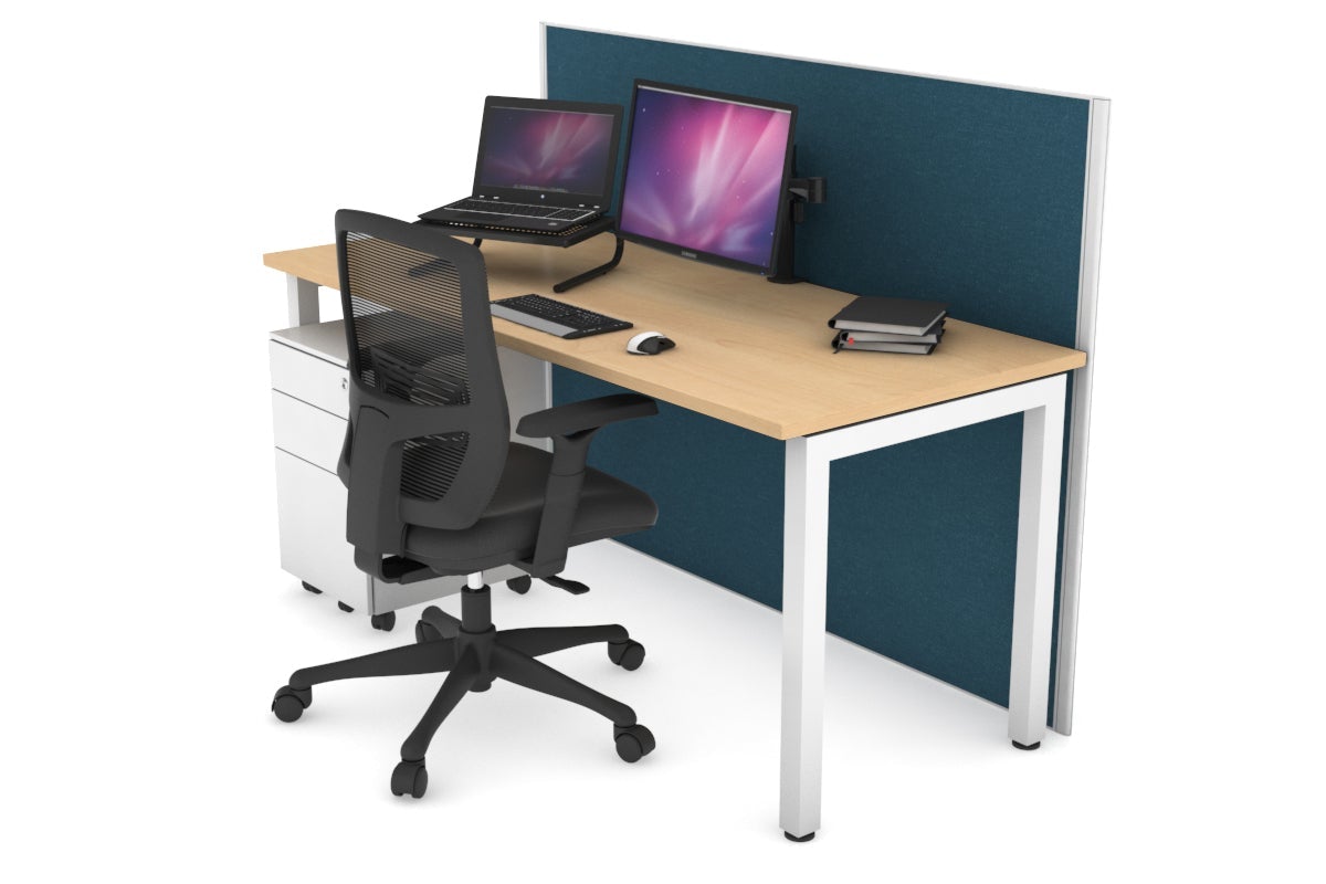 Horizon Quadro Square Legs Office Desk - 70.8