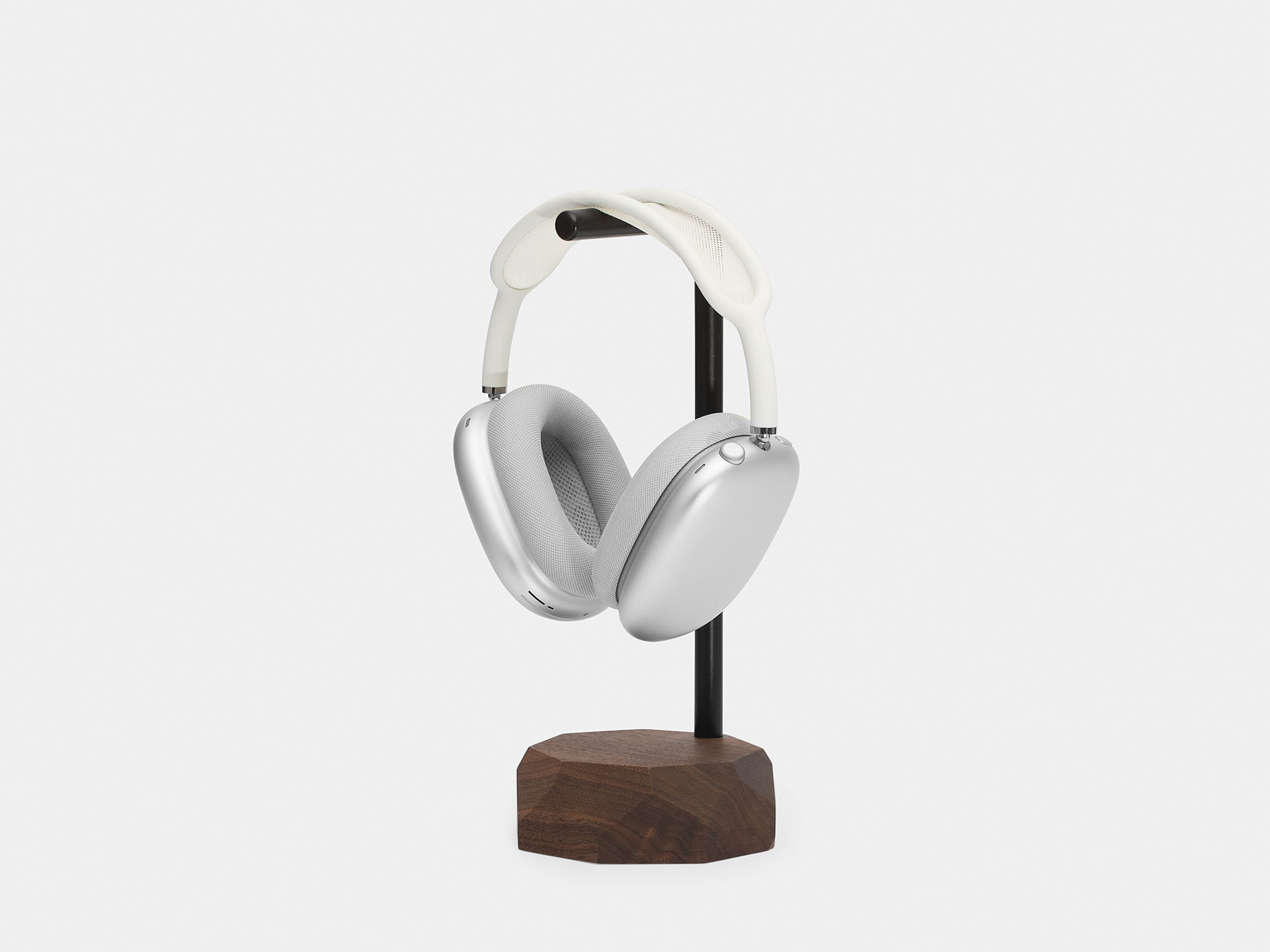 Premium Wooden Headphone Stand - Adjustable & Space-Saving Holder for Gaming Headsets, Wireless Earphones, and Over-Ear Headphones - Perfect for Home Office, Gaming Setup, and Desk Organization