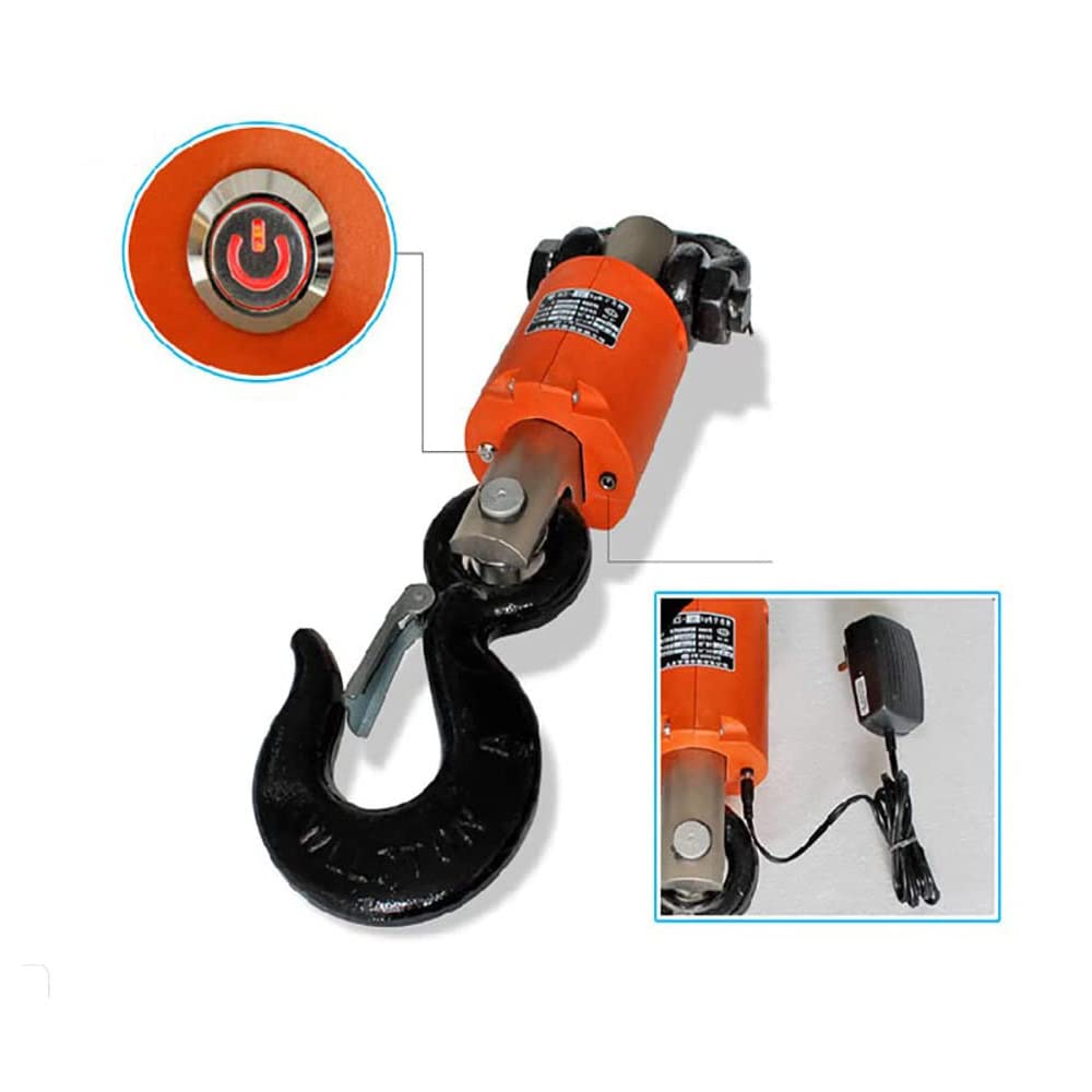 3T Wireless Digital Crane Scale - Heavy Duty Industrial Hanging Scale with Handheld Meter (3000KG/6614LBS) - Perfect for Construction, Shipping, and Warehouse Weight Measurement