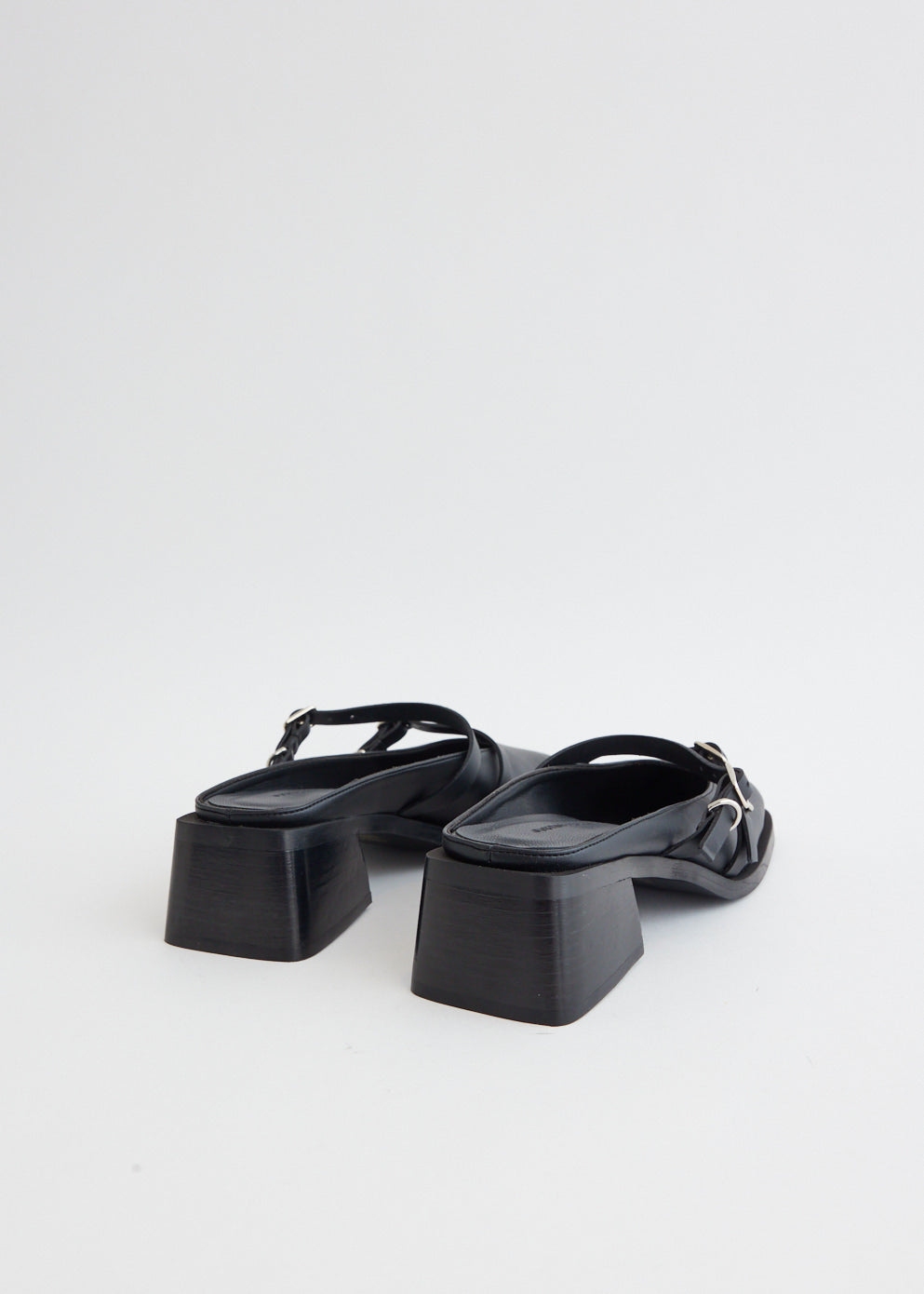 Andie Women's Black Mules - Comfortable Slip-On Shoes for Casual Wear, Office & Home Use