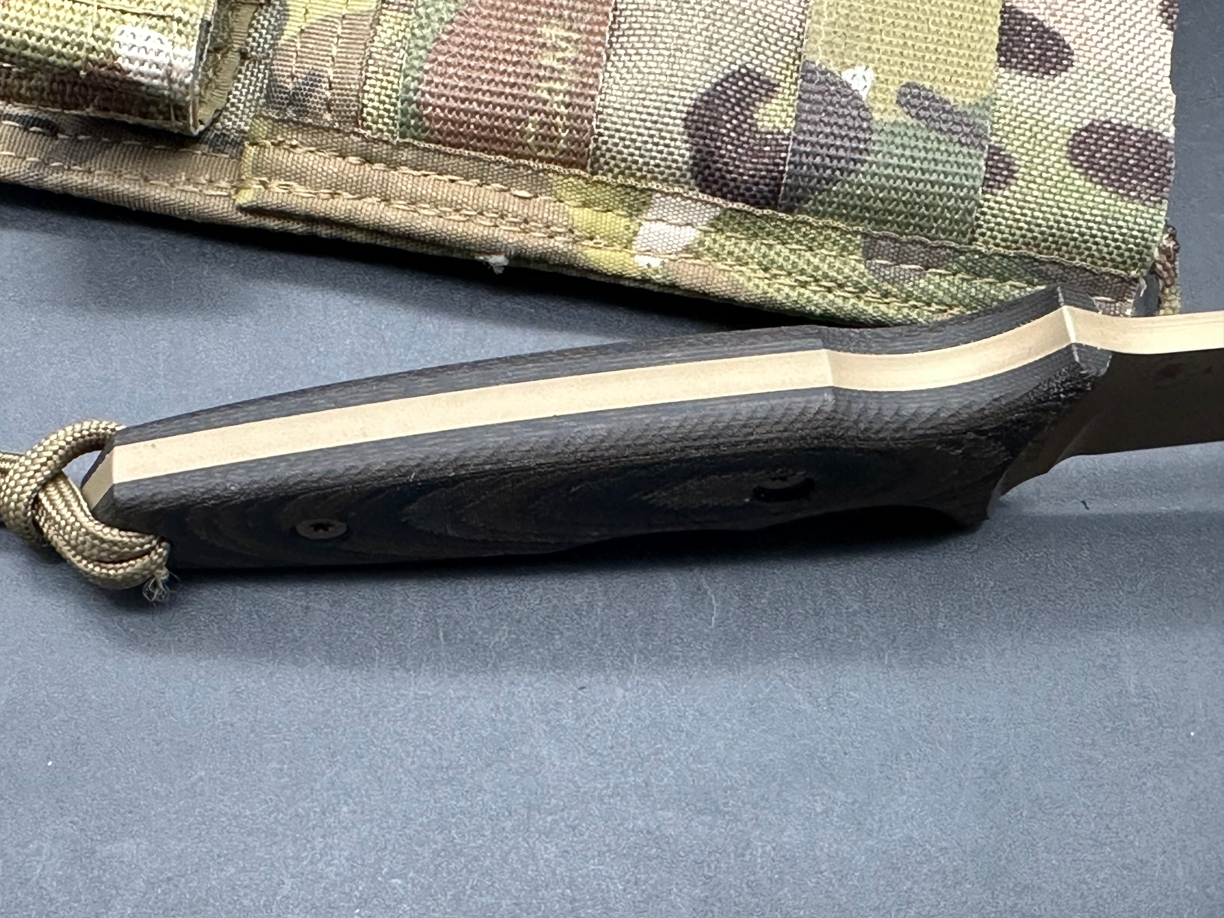 Spartan Blades Harsey TT Fixed Blade Knife 4.5