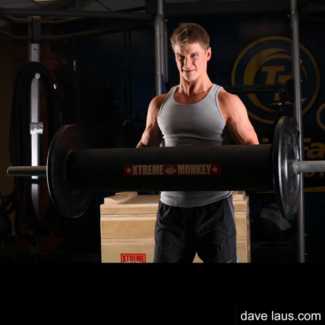 XM Fitness Strongman Log Bar - Heavy Duty Weightlifting Equipment for CrossFit & Strength Training - Perfect for Home Gym & Competition Training