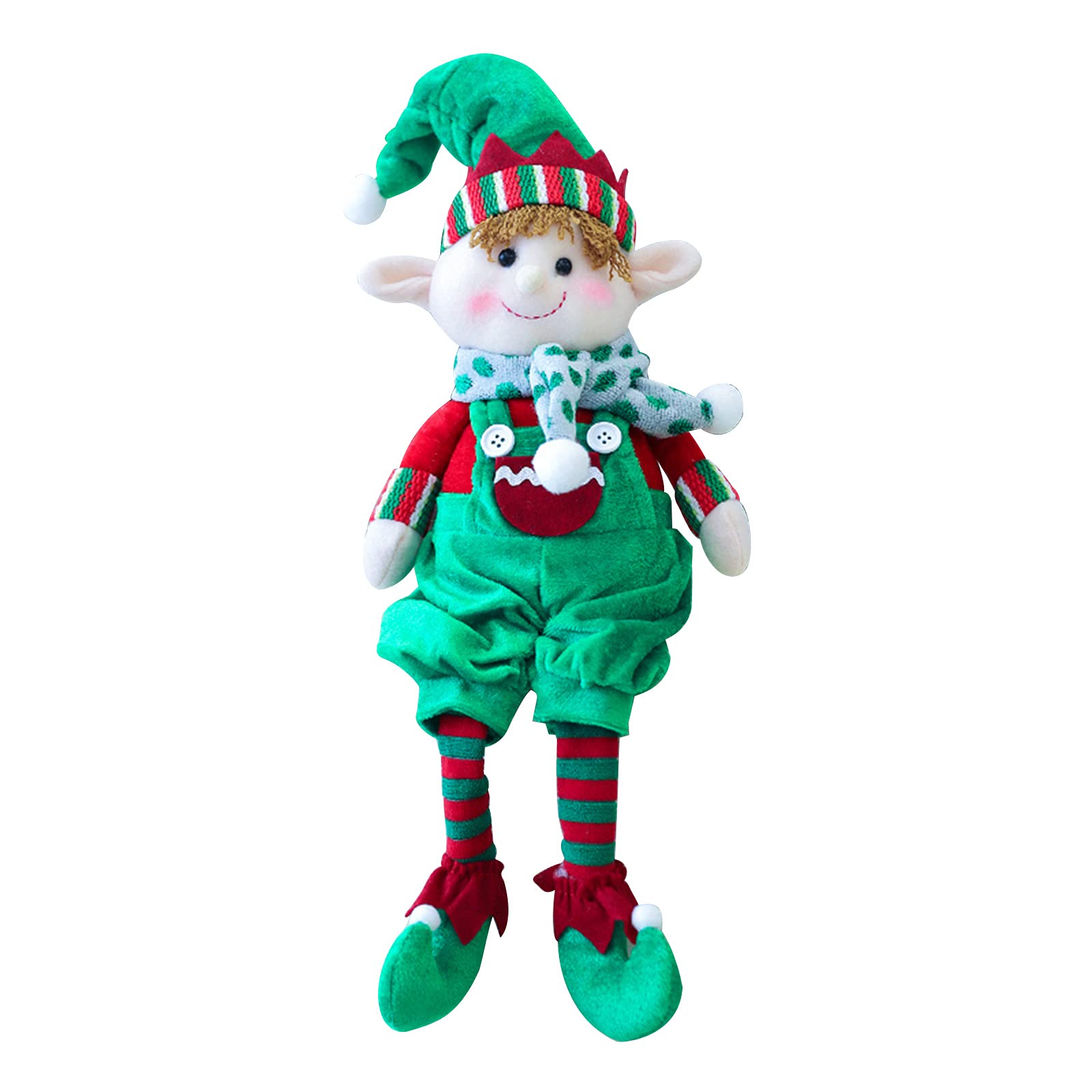 Christmas Elf Plush Doll - Cute Stuffed Toy for Boys & Girls, Holiday Party Gift, Home & Desktop Decor - Perfect for Christmas Decorations, Gifts & Festive Celebrations