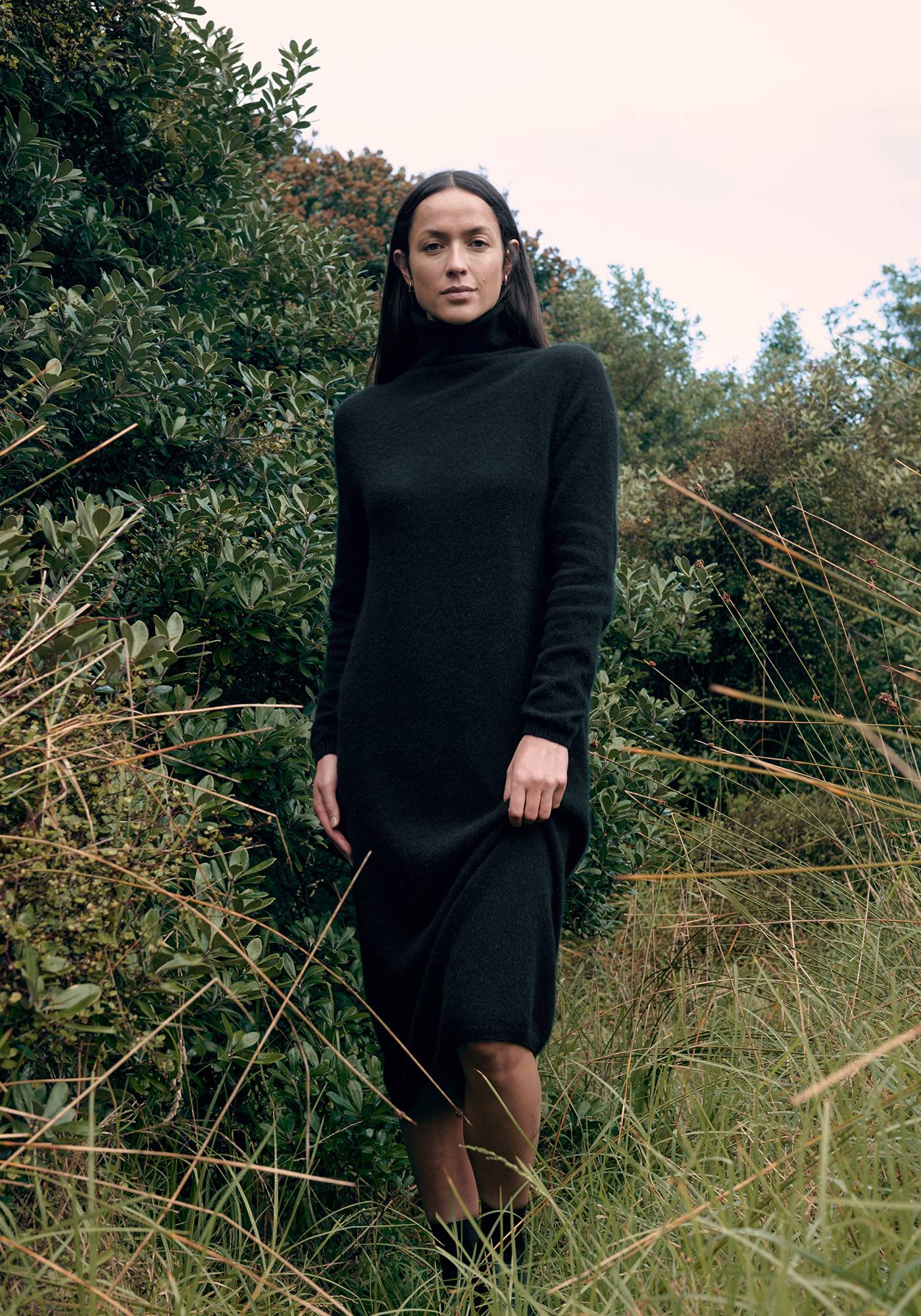 Kapua Sweater Dress for Women - Soft Knit Long Sleeve Tunic Pullover - Cozy Winter Outfit for Casual Wear, Office & Date Nights