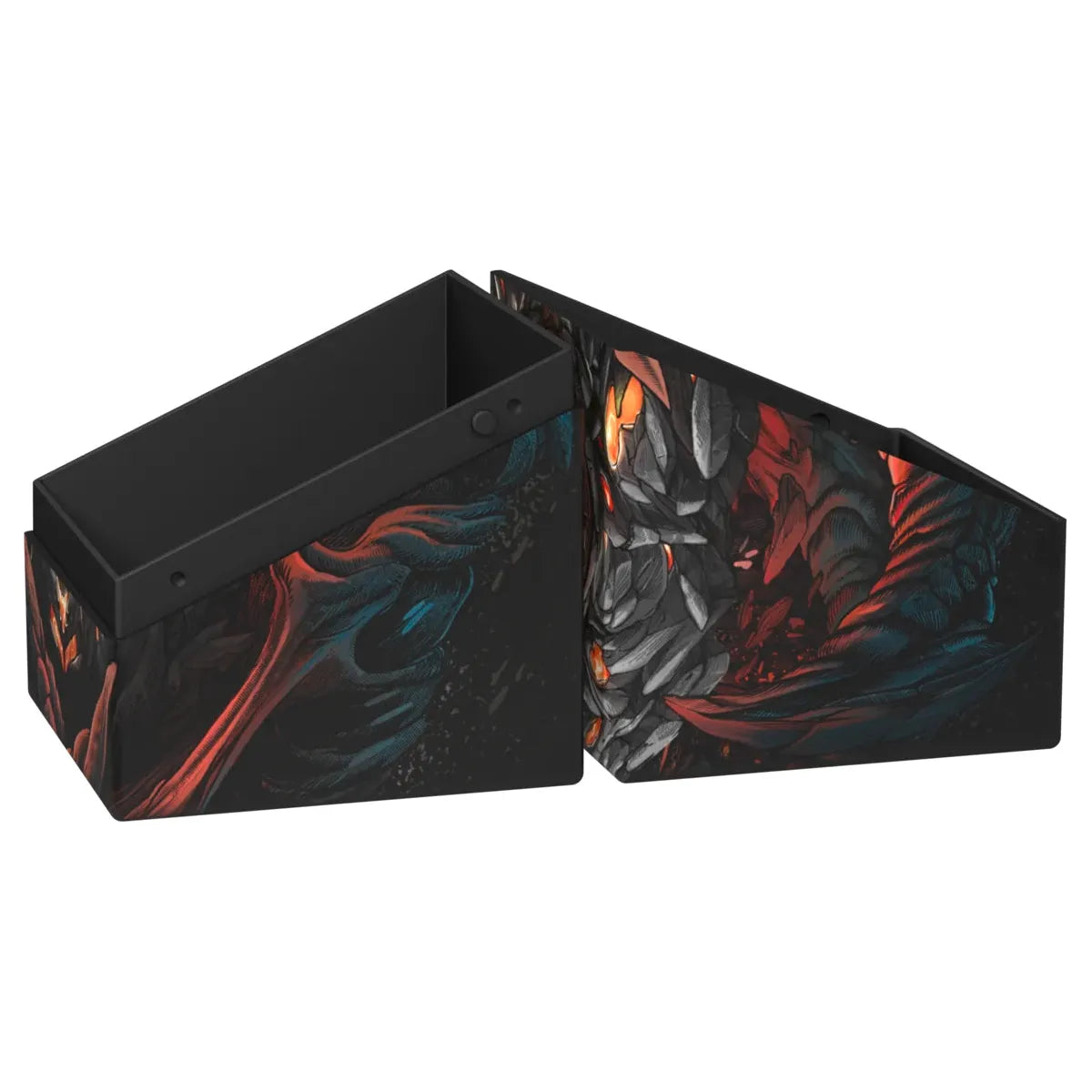 Boulder 100+ RTE Deck Box - Tarkir Dragonstorm: Mox Jasper - Premium MTG Card Storage for Collectors & Players - Perfect for Game Nights & Tournaments