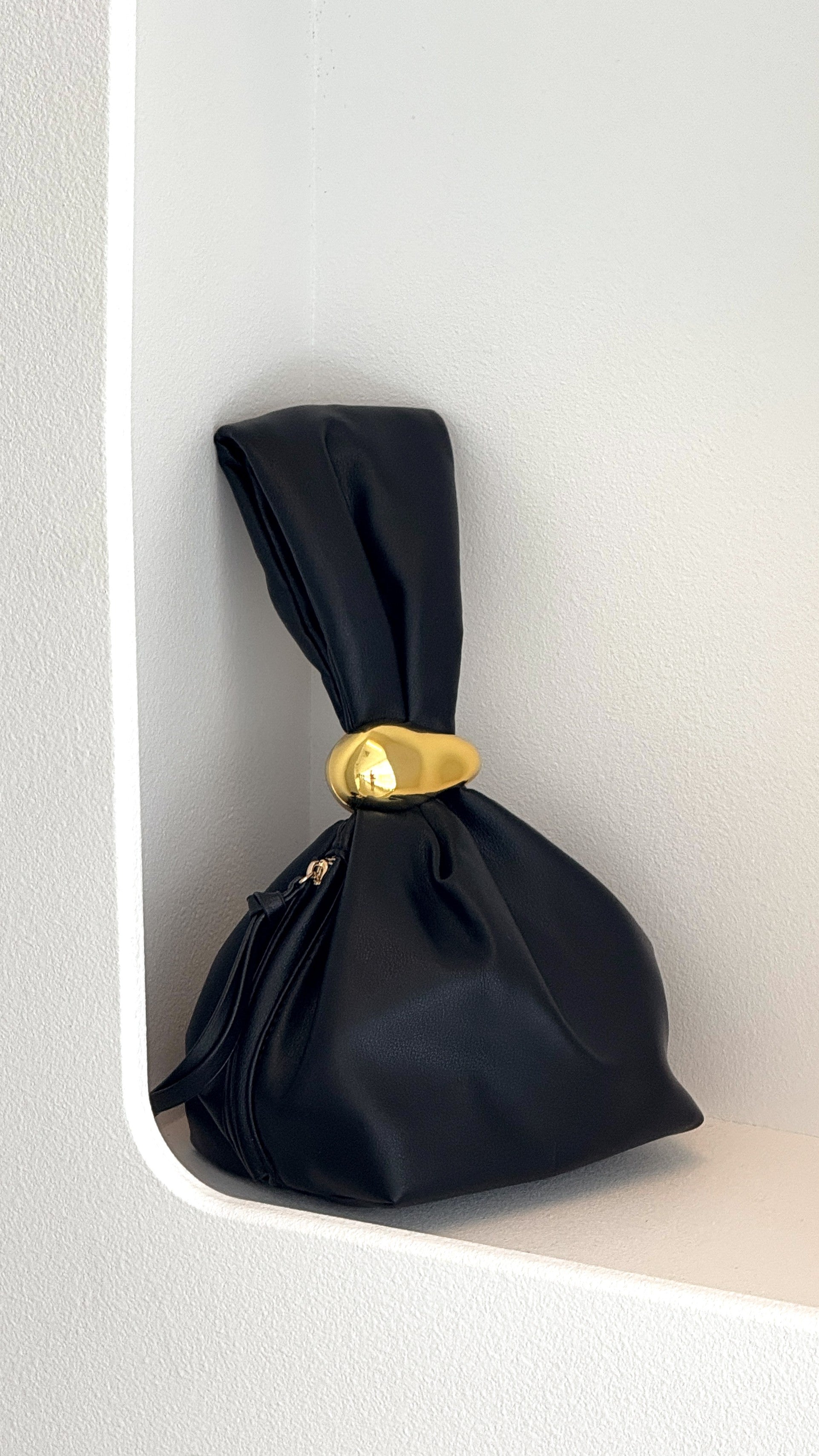 Lucia Handle Bag for Women - Stylish Black Leather Shoulder Purse for Work, Travel & Everyday Use