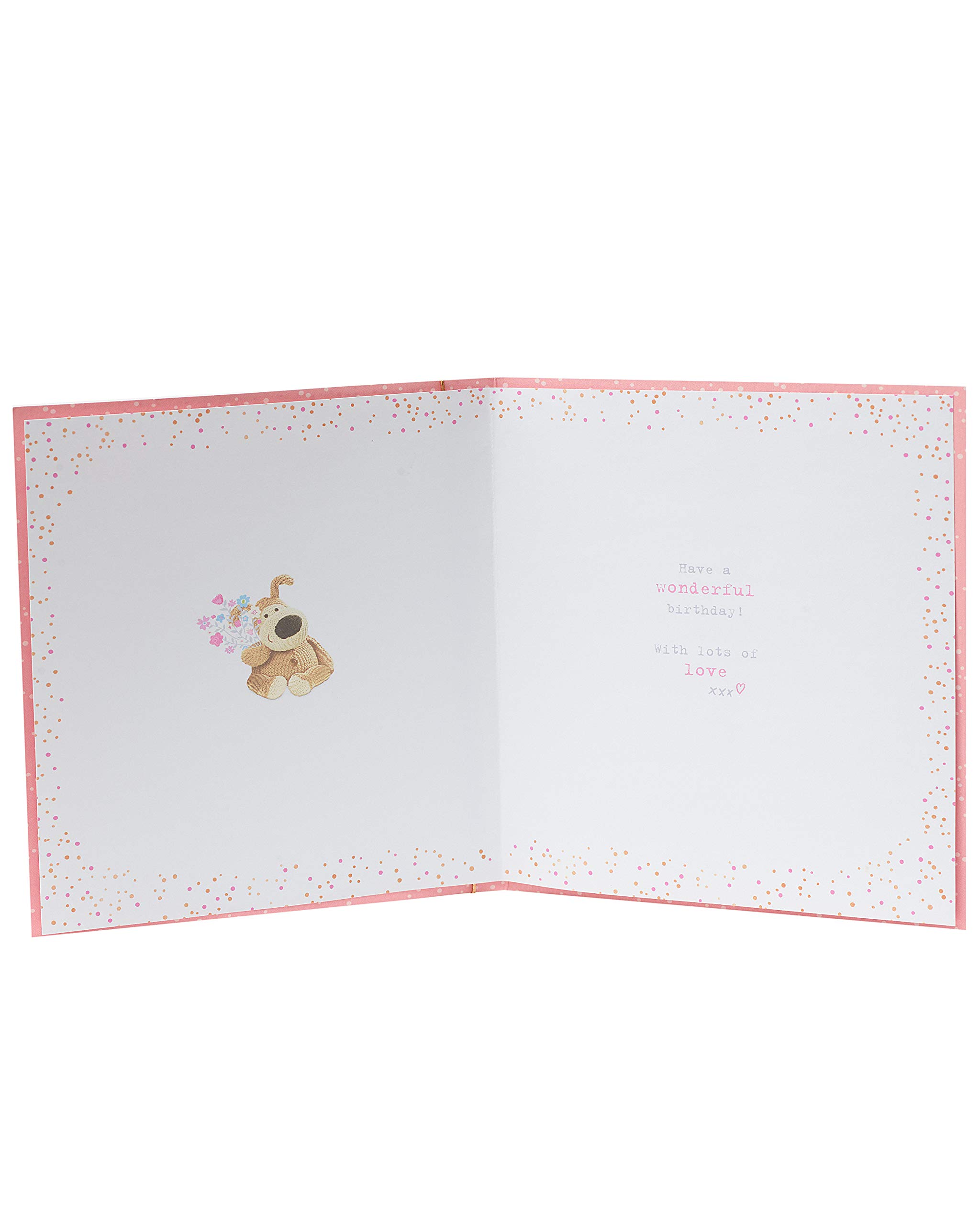 Boofle Birthday Card for Her - Cute & Heartwarming Birthday Greeting Card for Women, Best Friend, Sister, or Girlfriend - Perfect for Birthdays, Anniversaries & Special Occasions