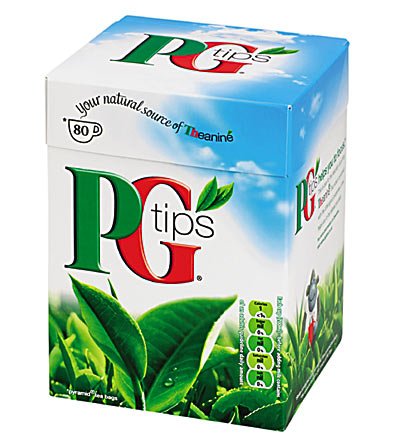 PG Tips Tea Bags - 80 Count British Black Tea - Perfect for Breakfast, Afternoon Tea & Office Break