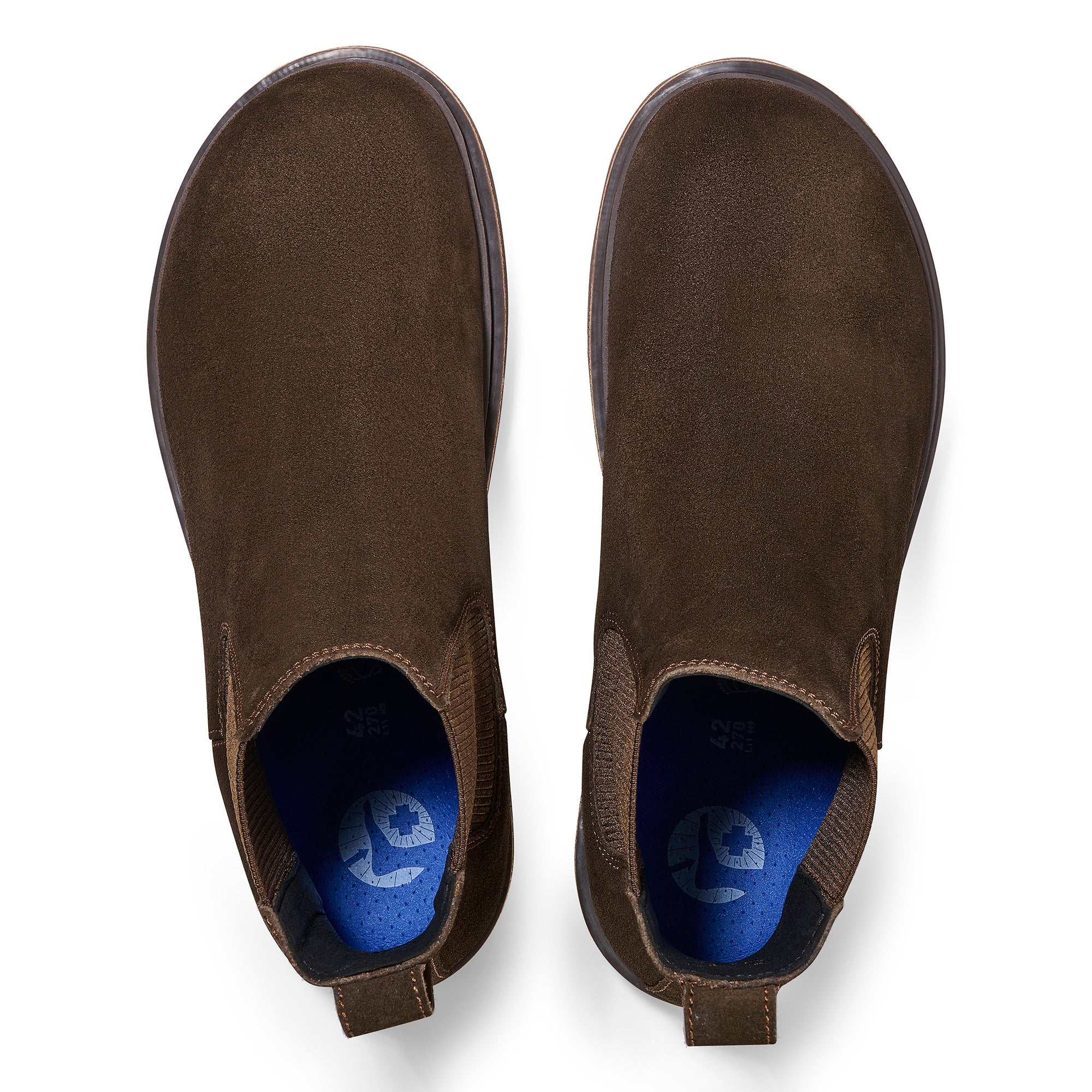 Birkenstock Women's Highwood Slip-On Clogs in Mocha - Comfortable Cork Footbed Sandals for Casual Wear, Home & Outdoor Activities