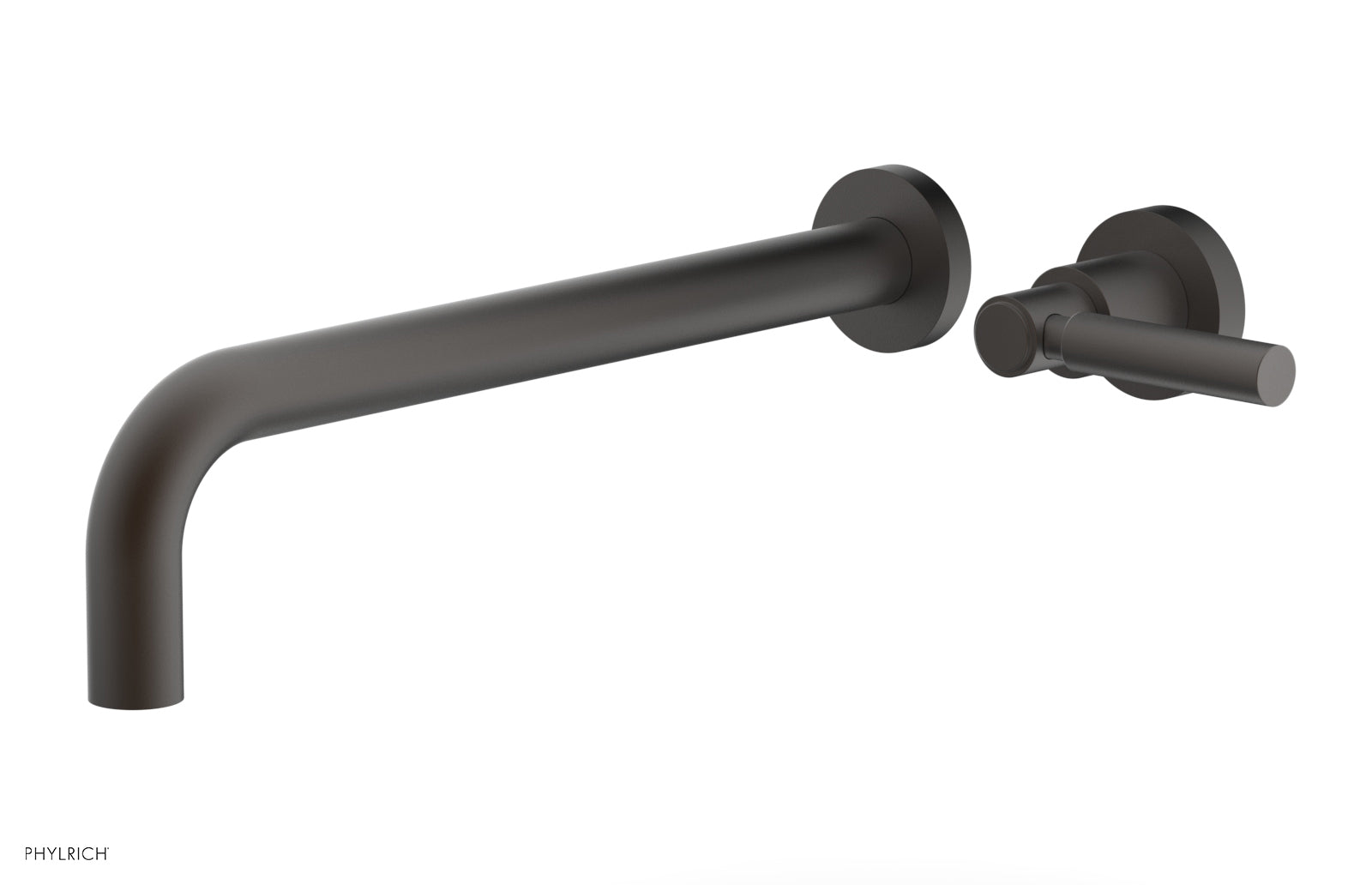 Basic 12 Single Handle Wall Lavatory Faucet Set with Lever Handle D130 17 - Perfect for Bathroom Sink, Powder Room, and Guest Bath Installation