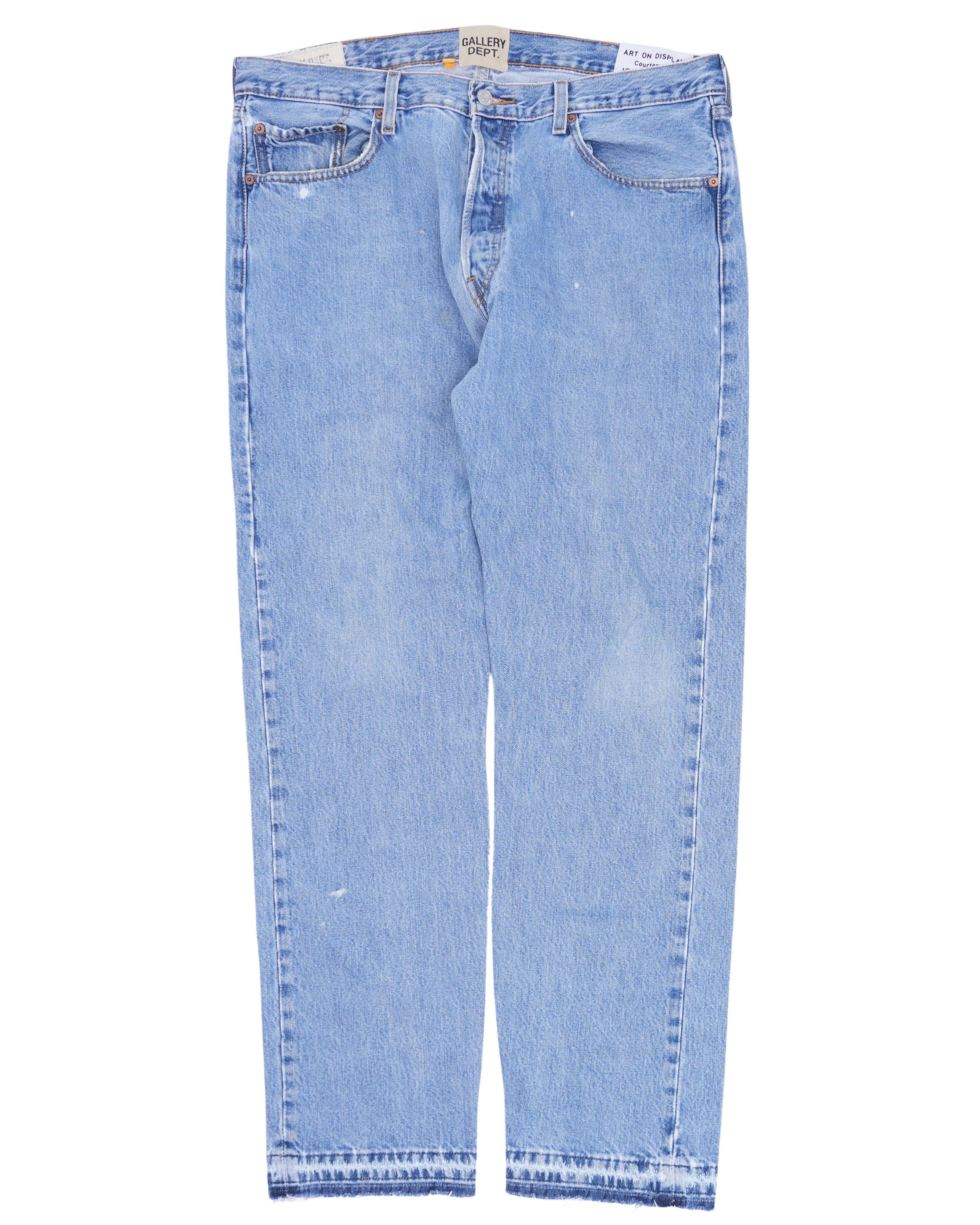 Gallery Dept 5001 High-Rise Distressed Jeans for Women - Vintage Washed Denim Pants with Comfortable Stretch | Perfect for Casual Outfits, Streetwear Fashion & Night Out Looks
