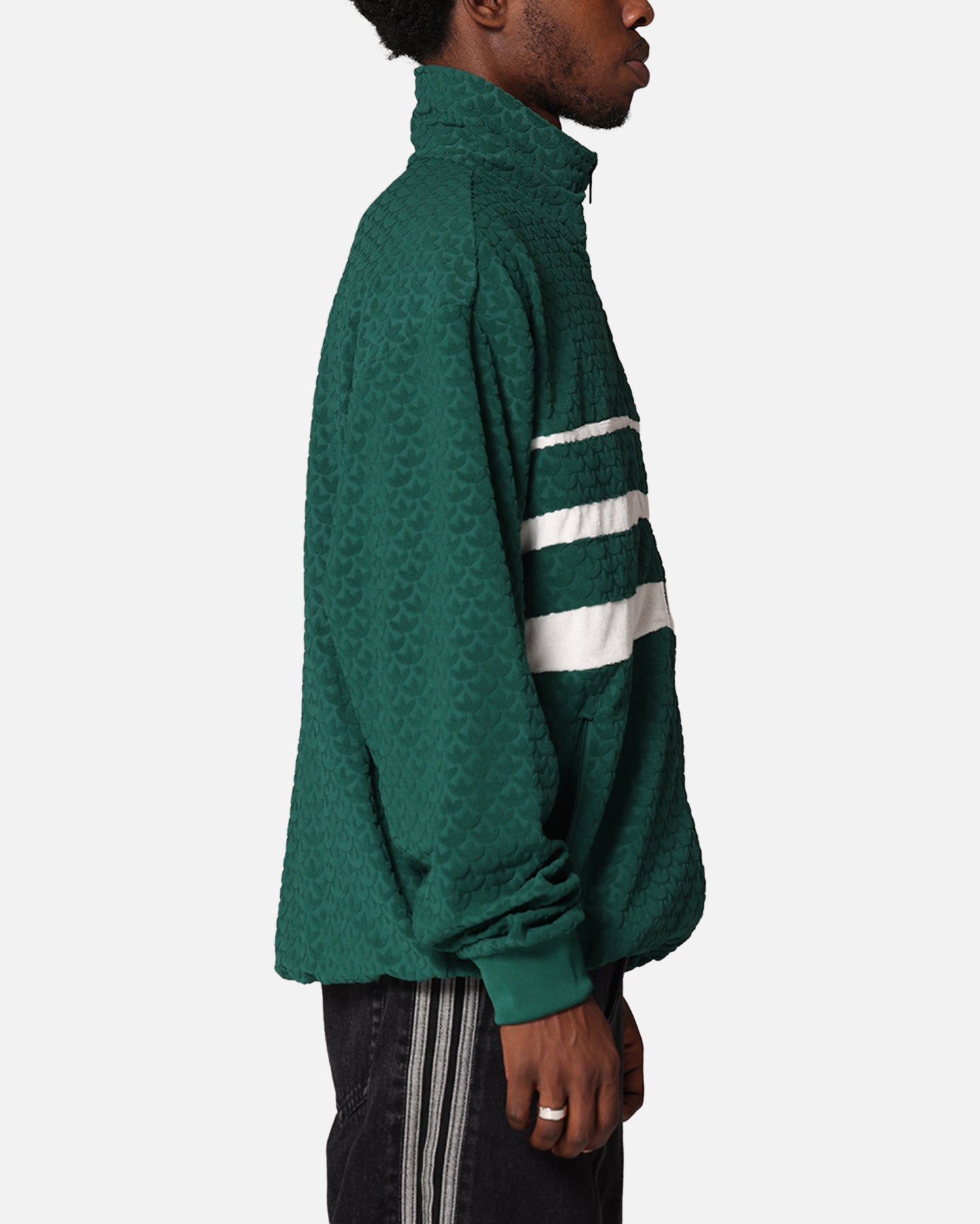 Adidas Monogram Track Top Jacket - Green Athletic Running Jacket for Men & Women | Gym Workout, Jogging, Streetwear Fashion