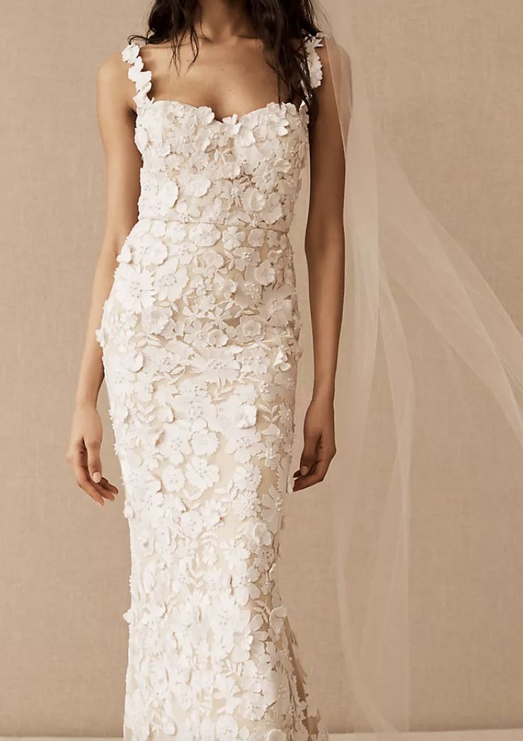 BHLDN Brigitta Gown - Elegant Wedding Dress for Brides | Perfect for Beach, Garden & Formal Weddings