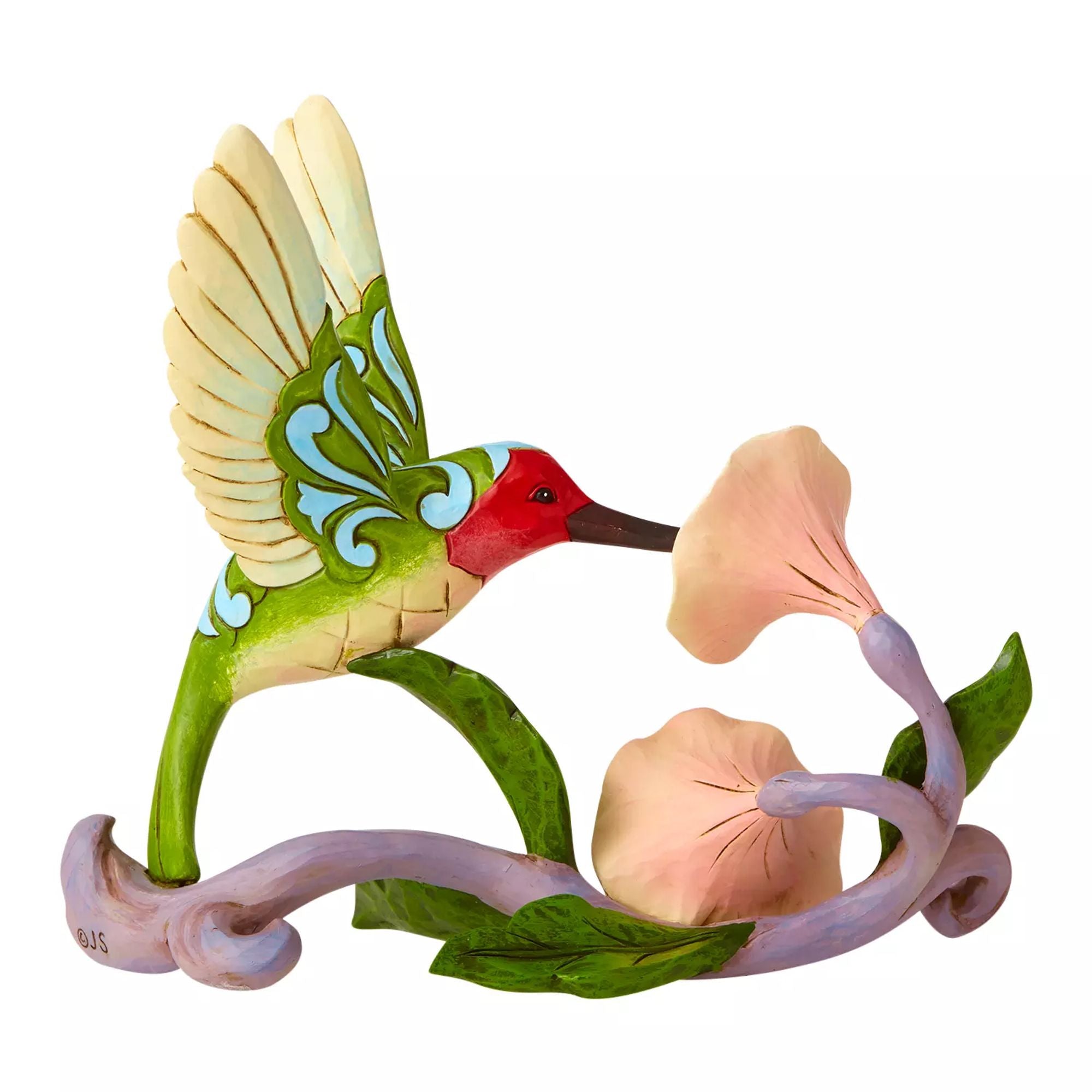 Beautiful Hummingbird with Flower Wall Art - Handmade Home Decor for Living Room, Bedroom & Office - Perfect Gift for Nature Lovers