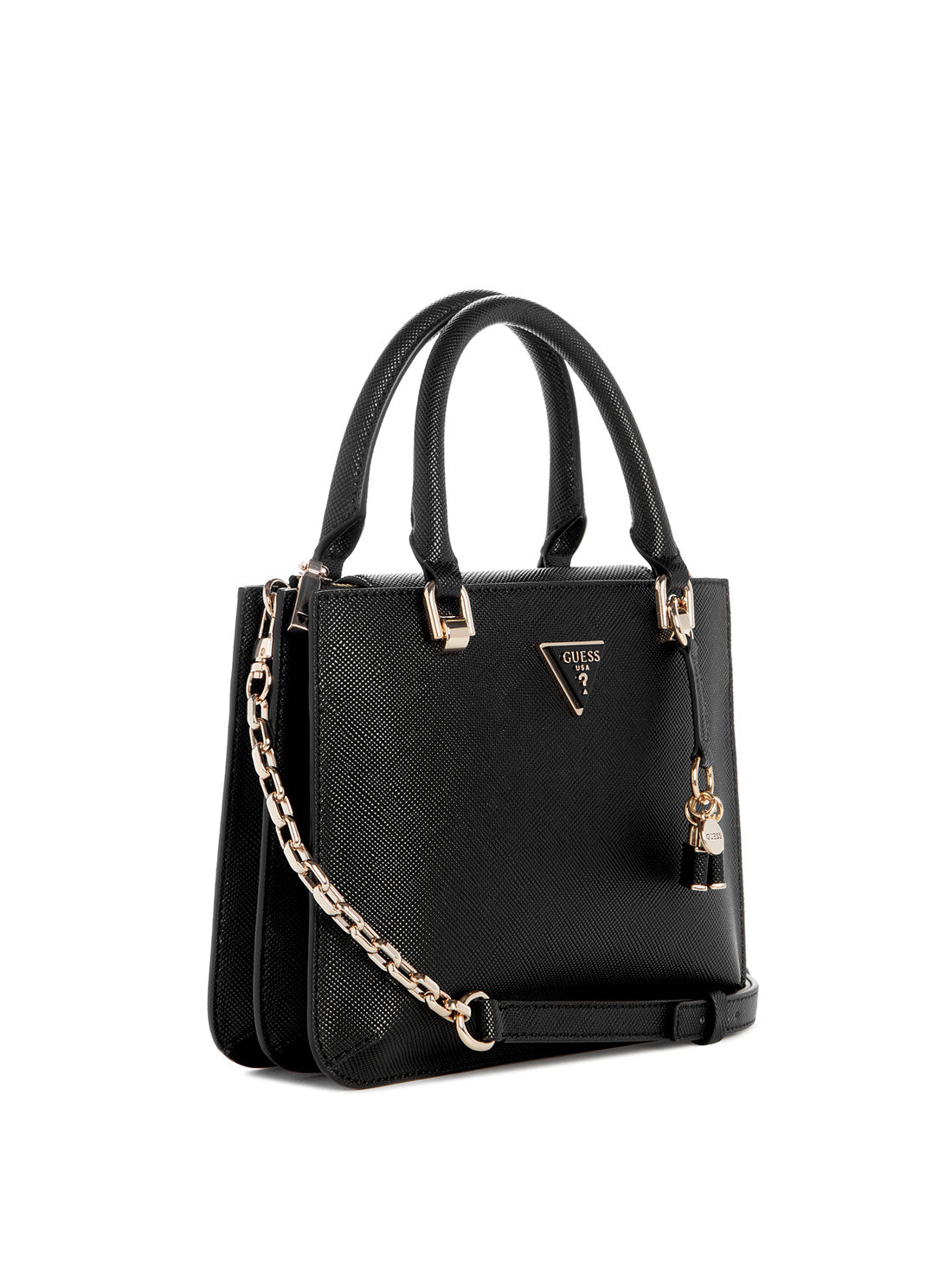 Black Ilia Small Girlfriend Satchel Bag - Stylish Crossbody Purse for Women, Perfect for Date Night, Shopping & Travel Accessories
