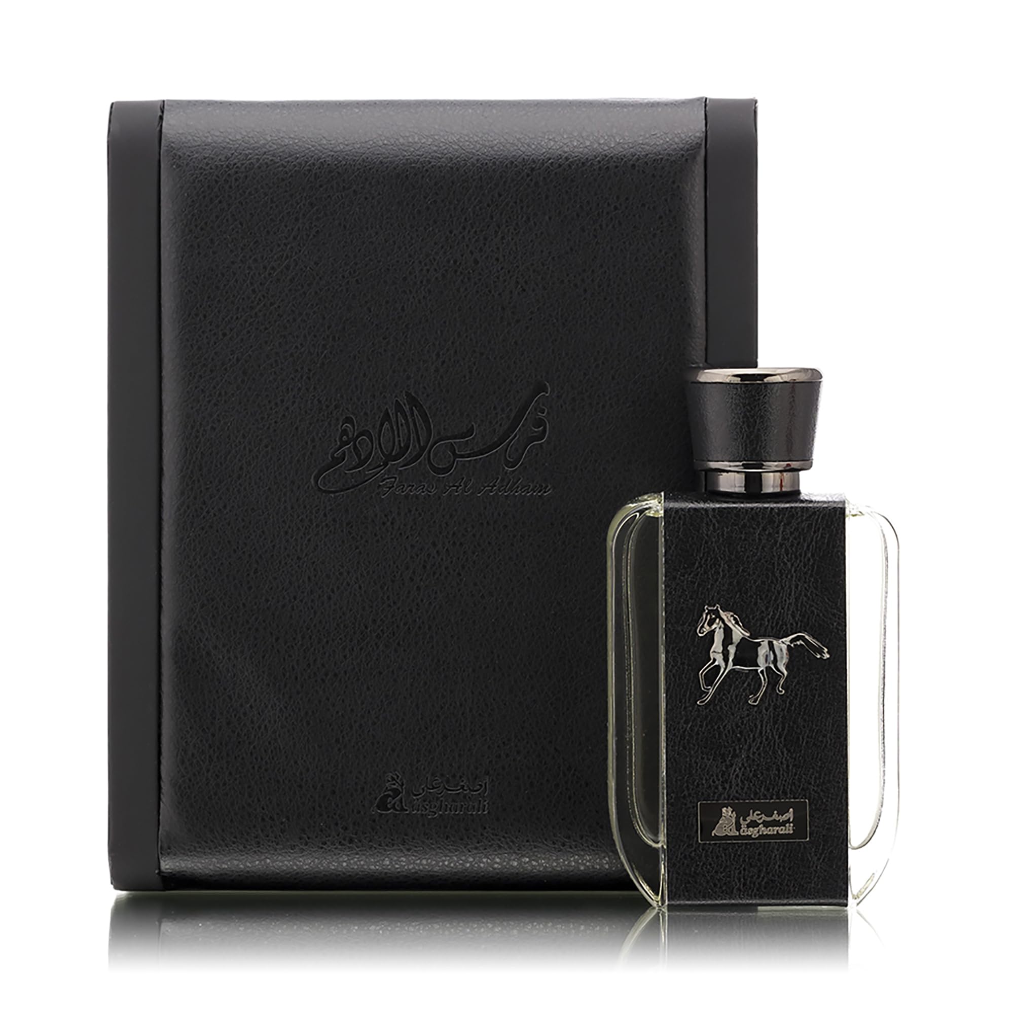 Faras Al Adham Premium Eau De Parfum for Men - 100ml Luxury Woody Arabic Cologne - Long Lasting Musk & Amber Scent - Perfect for Date Night, Business Meetings & Special Occasions