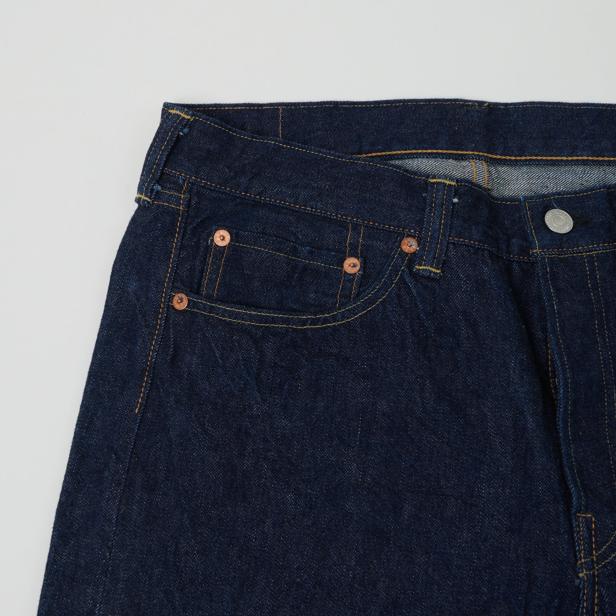 Dubbleworks DW331 Regular Straight Jeans for Men - One Wash Denim Pants | Comfortable & Durable for Casual Wear, Work, and Everyday Outfits