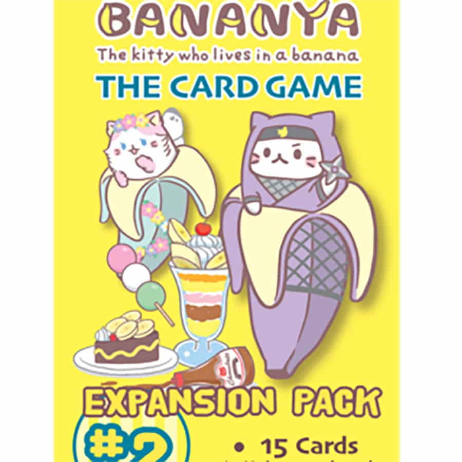 Bananya: The Card Game - Sweet Expansion Pack | Fun Family & Party Game for Anime Lovers