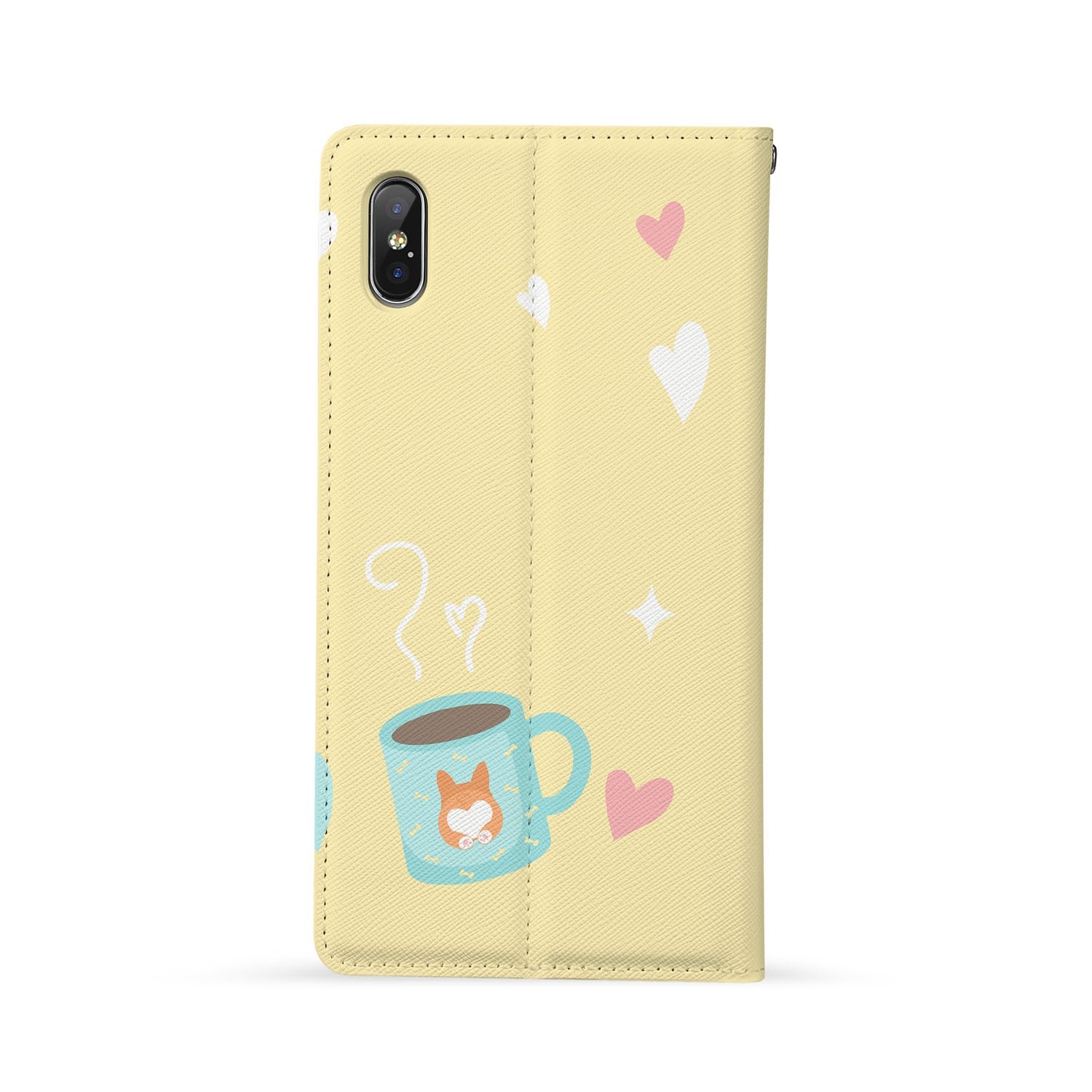 Huawei Wallet with Corgi Puppy Design - Stylish RFID Blocking Card Holder for Men & Women - Perfect for Travel, Shopping, and Everyday Use