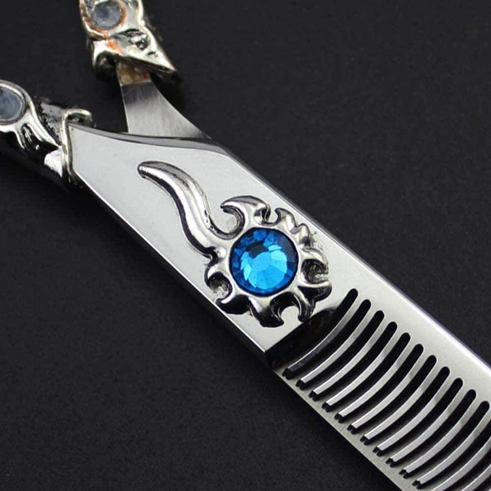 Professional Hair Cutting Scissors - 6 Inch Barber Shears Set for Styling, Thinning & Trimming | High-Quality Hairdressing Tools for Salon & Home Use | Perfect for DIY Haircuts, Styling & Grooming