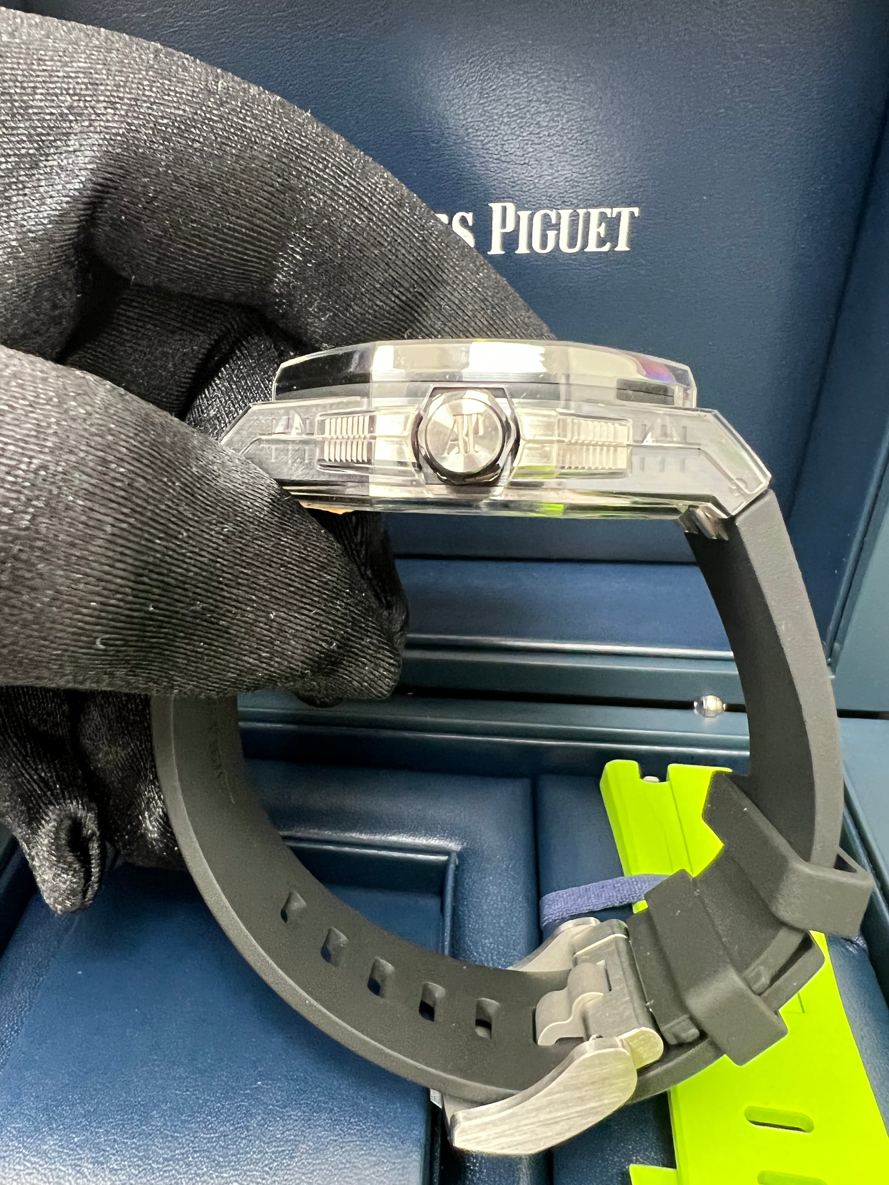Audemars Piguet Royal Oak Offshore Selfwinding Music Edition Limited Watch - 15600CE.OO.A002CA.01 (Limited to 250 Pieces) | Luxury Swiss Automatic Men's Watch for Collectors & Special Occasions