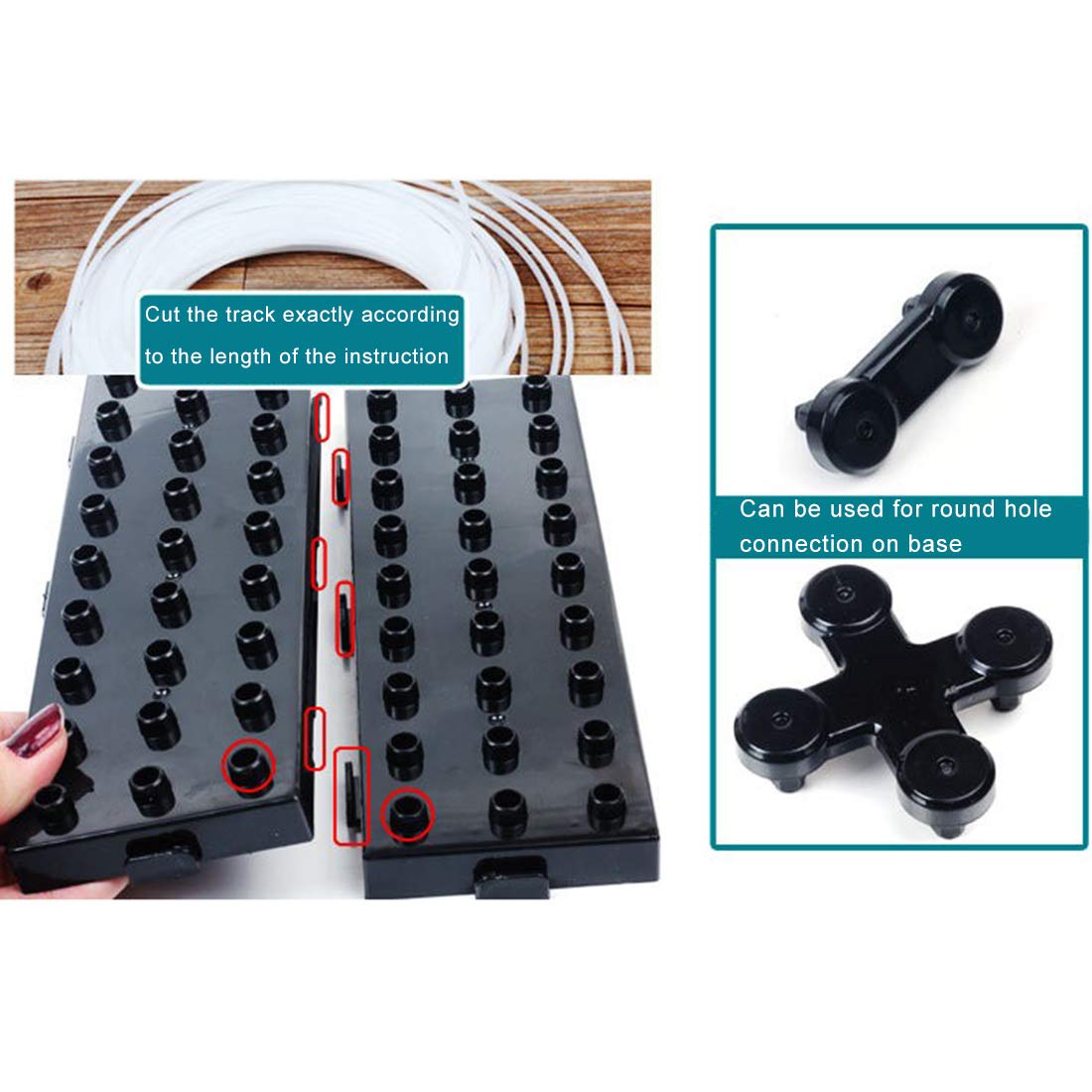 1337 Pieces Marble Run Set with 3 Steel Balls - Glow in The Dark Marble Maze & Roller Coaster Building Kit - STEM Educational Learning Toys for Kids Ages 6-12 - Perfect for Birthday Gifts & Indoor Family Fun Activities