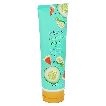 Cucumber Melon Body Cream for Women - 8 oz Hydrating Moisturizer | Perfect for Dry Skin Care & Daily Use